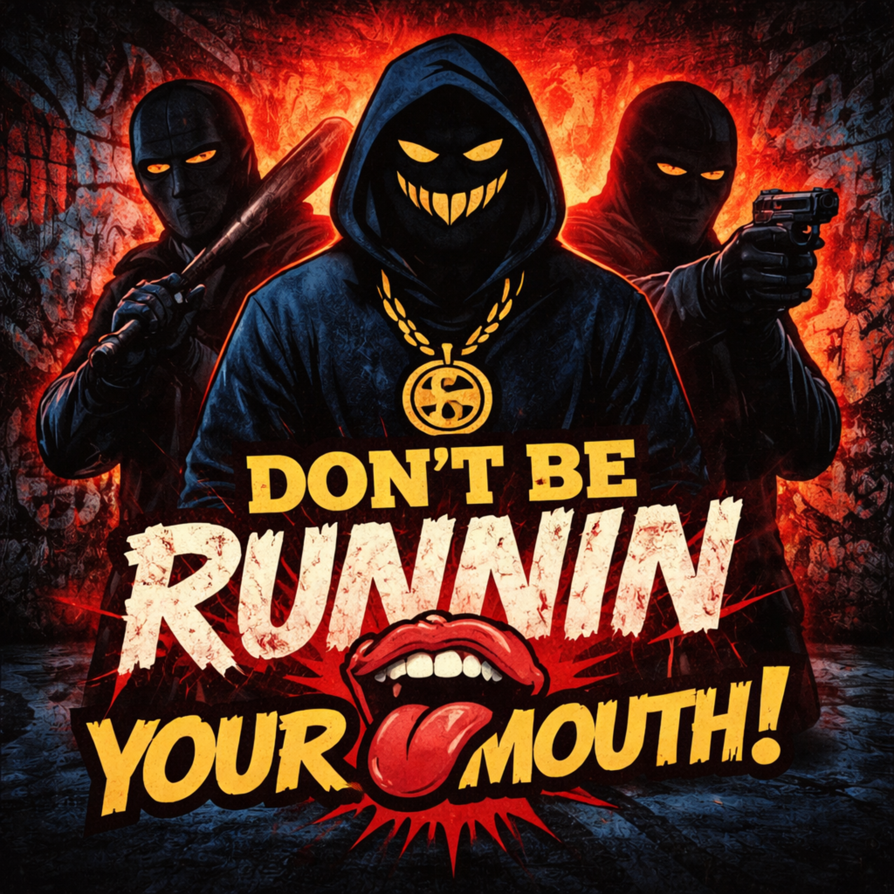Don't Be Runnin Your Mouth artwork