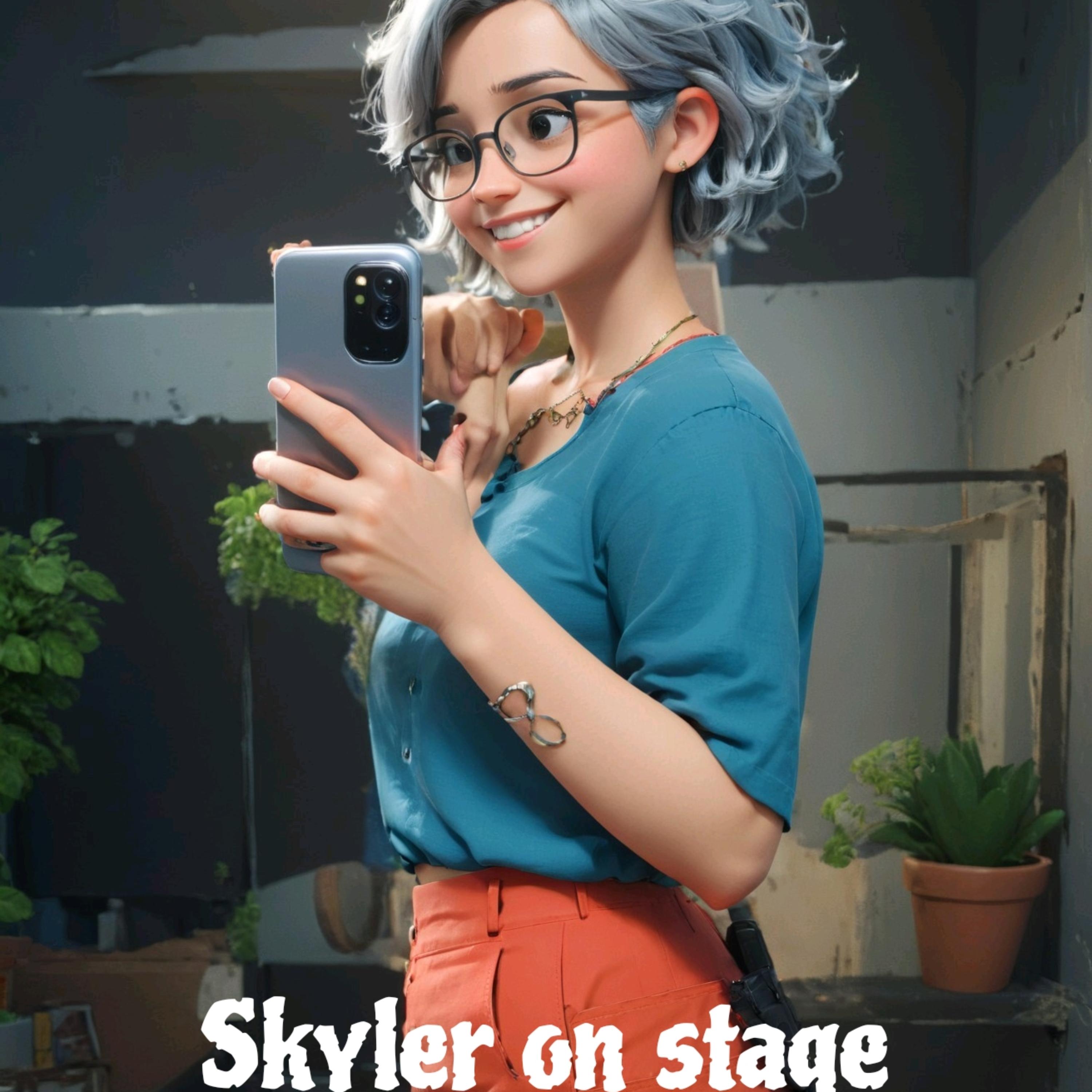 Skyler on Stage artwork