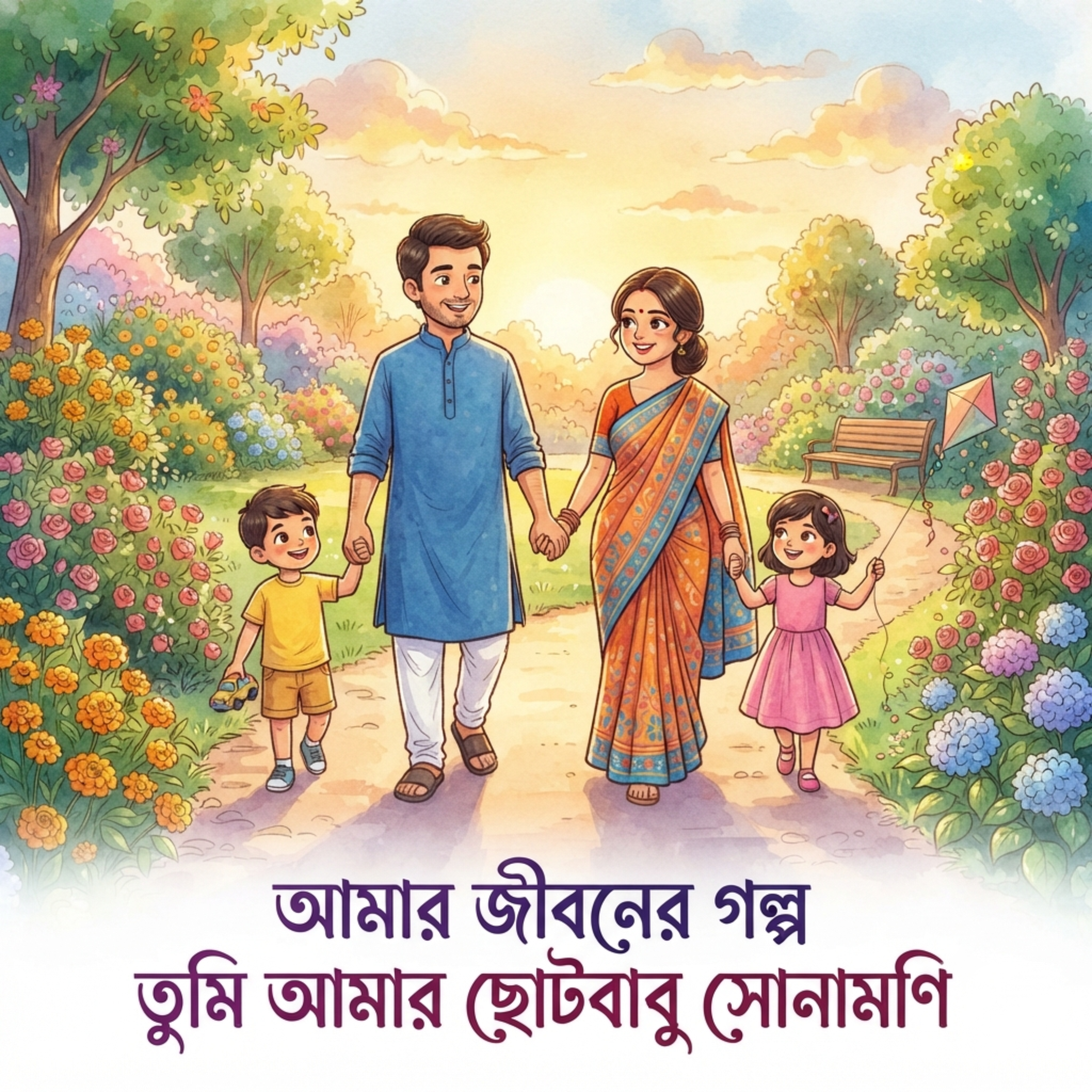 আমার জীবনের গল্প তুমি আমার ছোটবাবু সোনামণি (Amar Jiboner Golpo Tumi Amar Chottobabu Sonamoni) by Mubin TusHar cover art