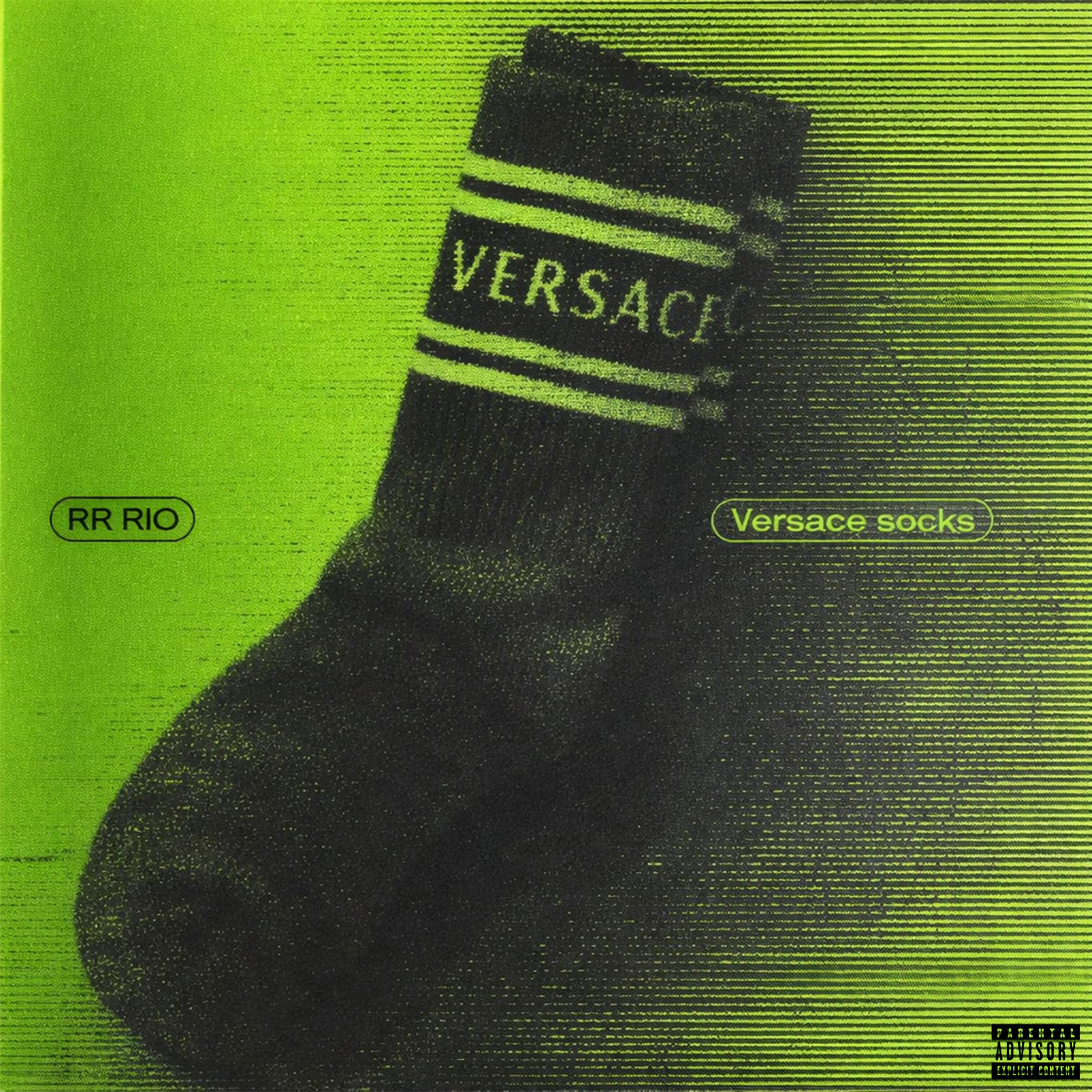 VERSACE SOCKS artwork