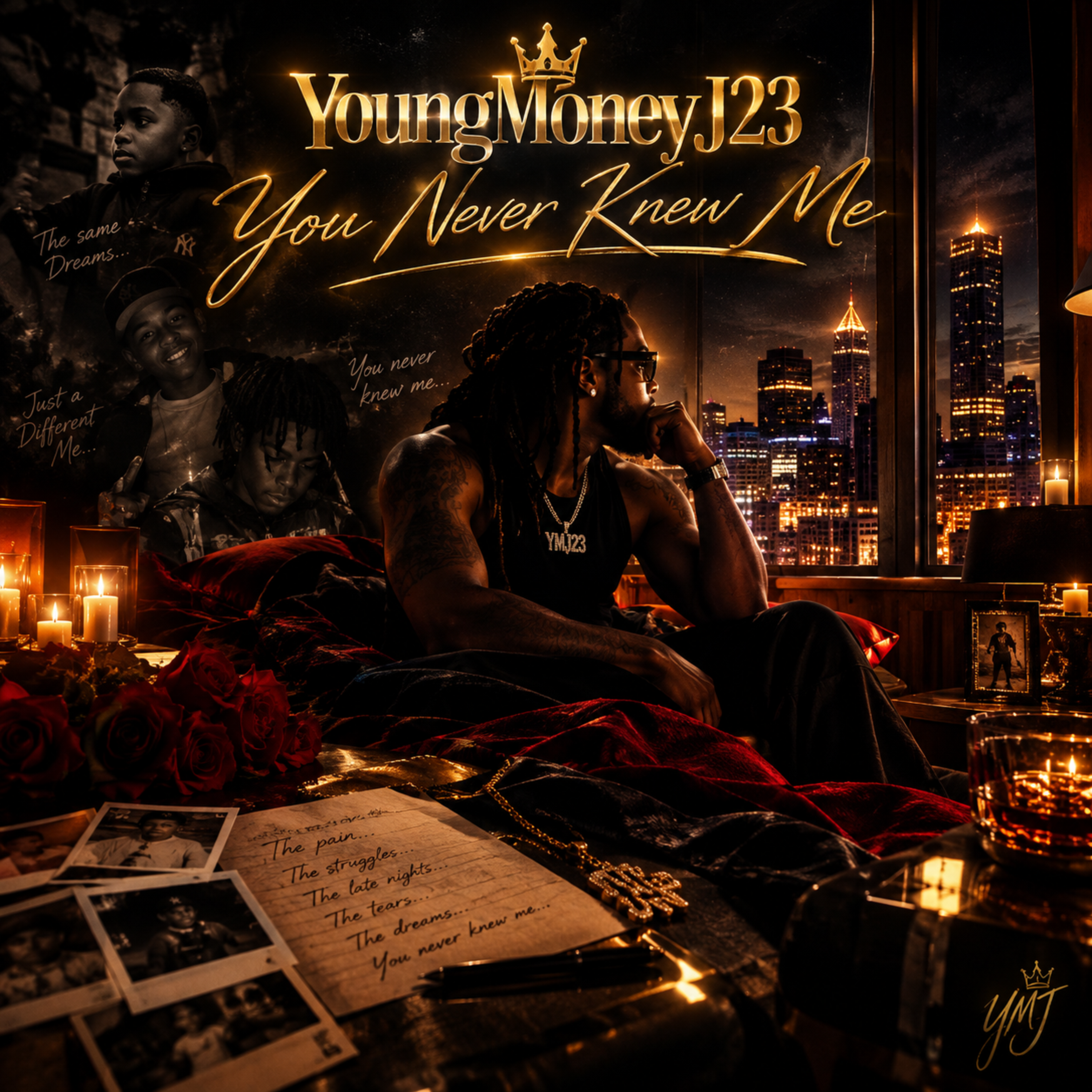 You Never Knew Me by YoungMoneyJ23 cover art