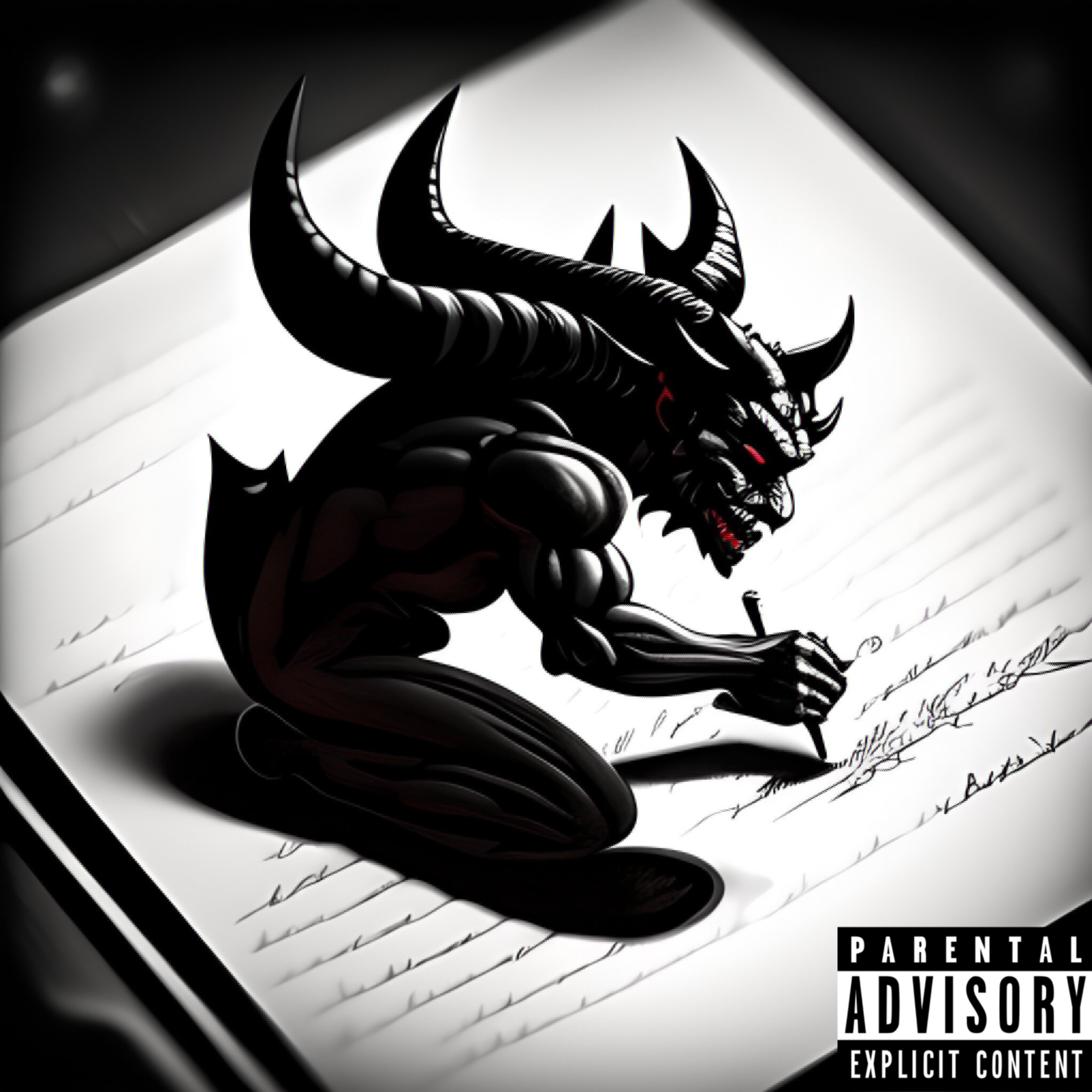The Devil Writes My Lyrics artwork