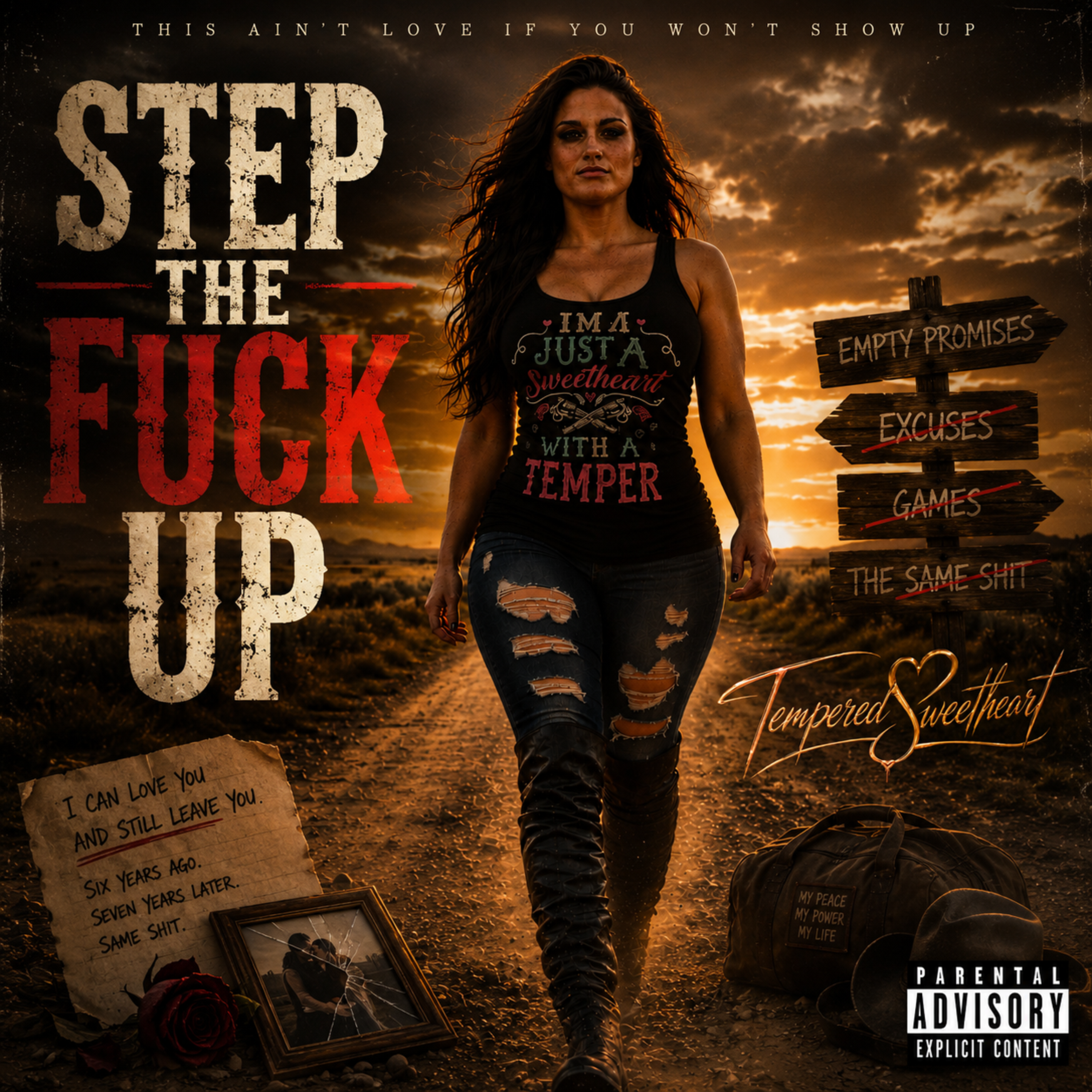 STEP THE FUCK UP by TemperedSweetheart cover art