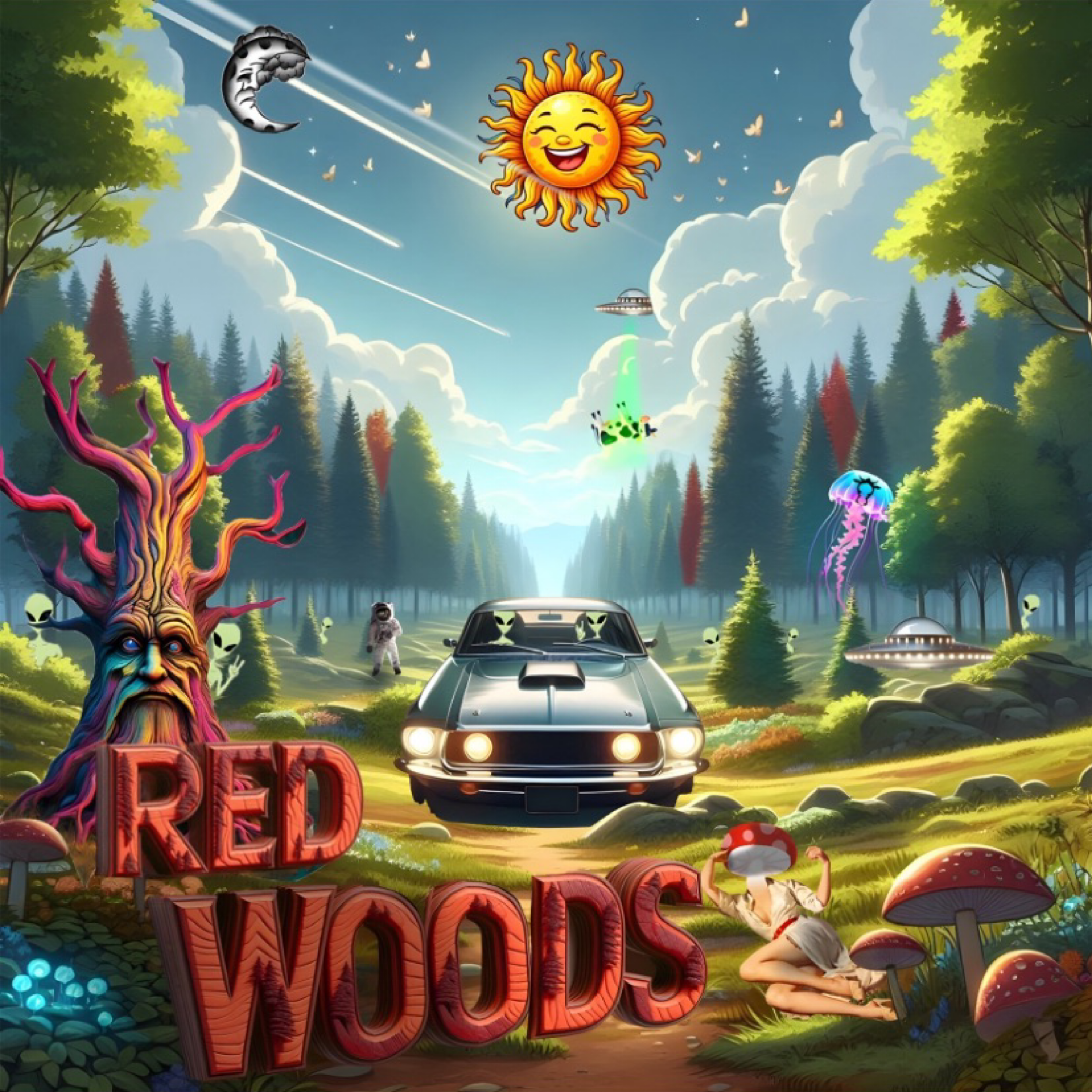 Red Woods artwork