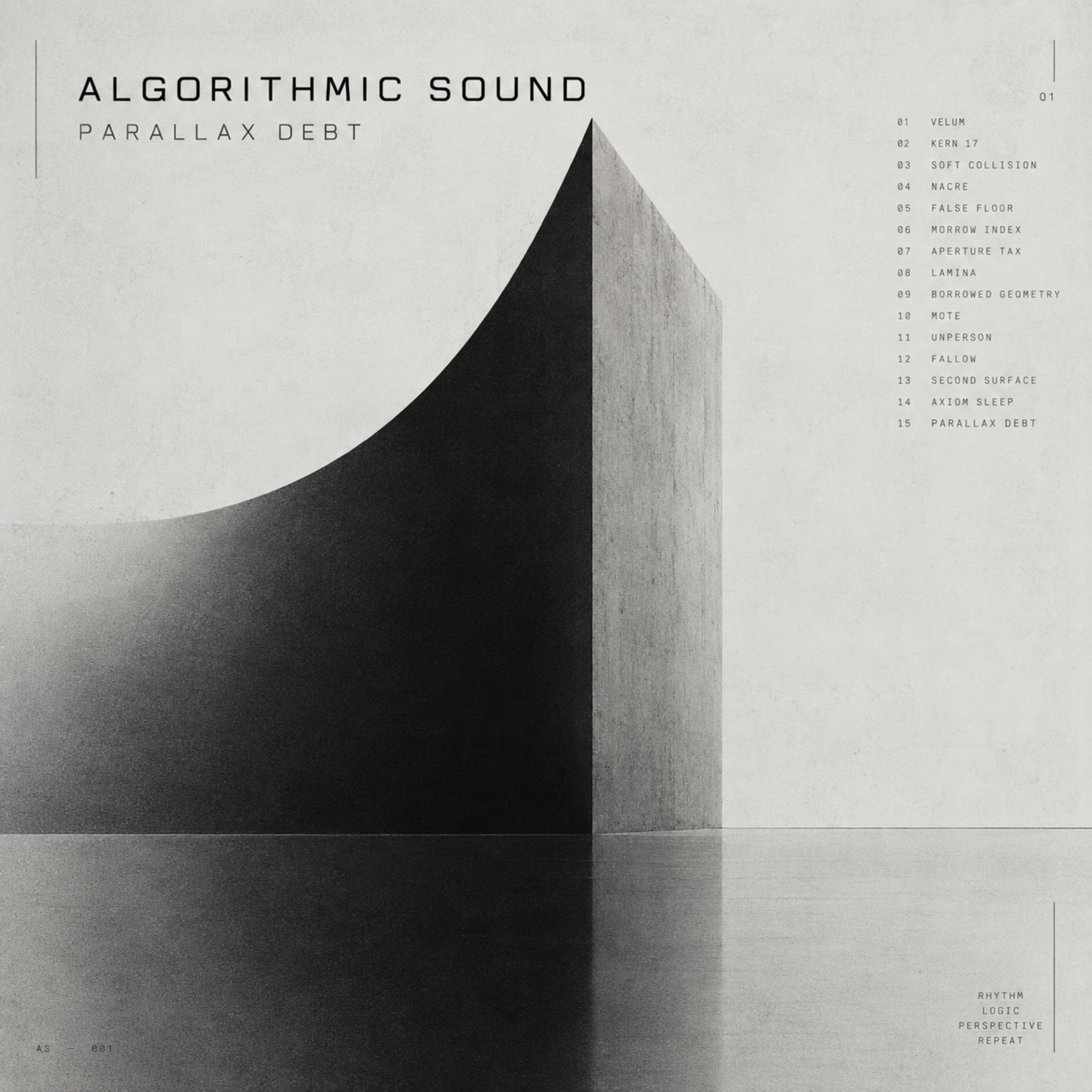 PARALLAX DEBT by Algorithmic Sound cover art