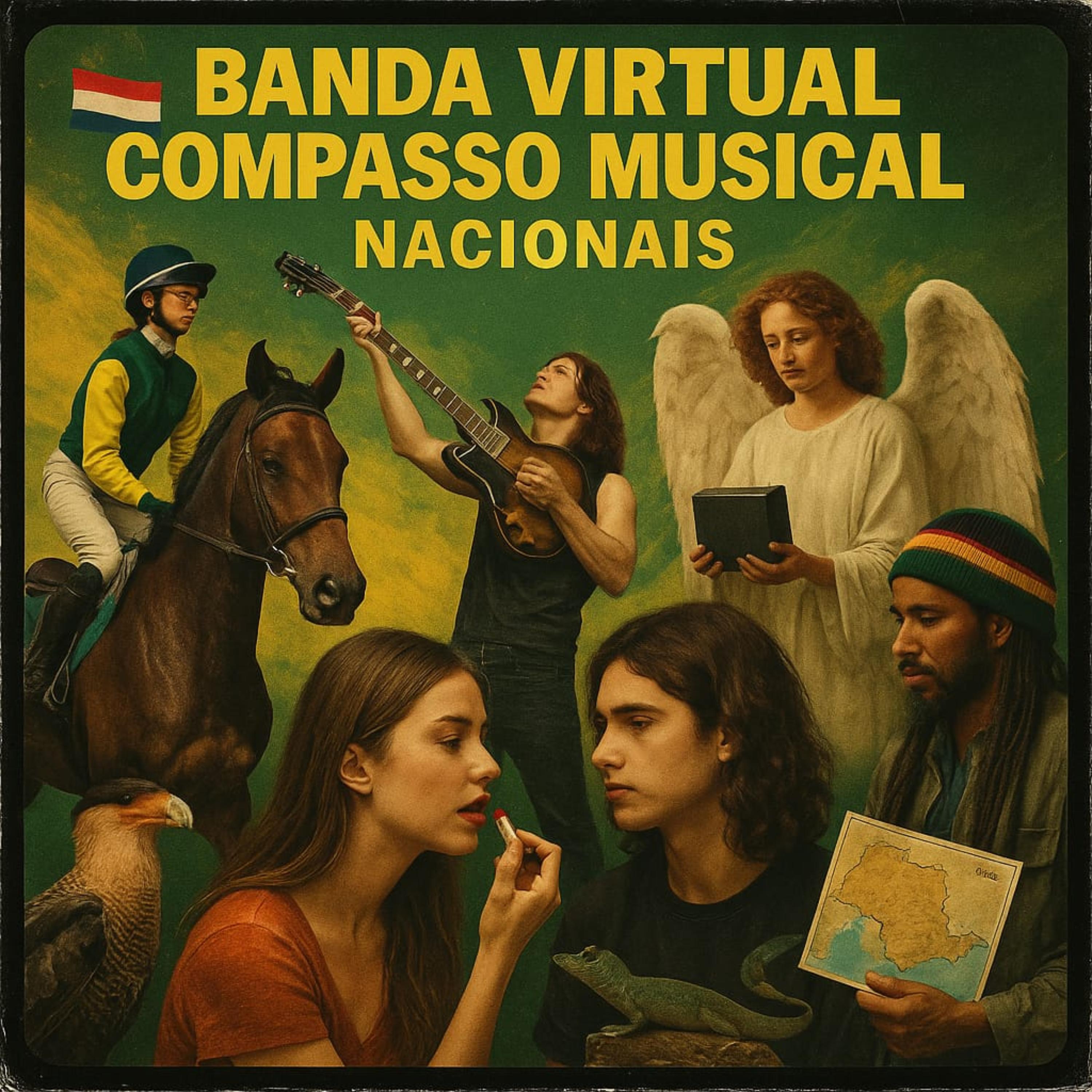 Nacionais by Banda Virtual Compasso Musical cover art