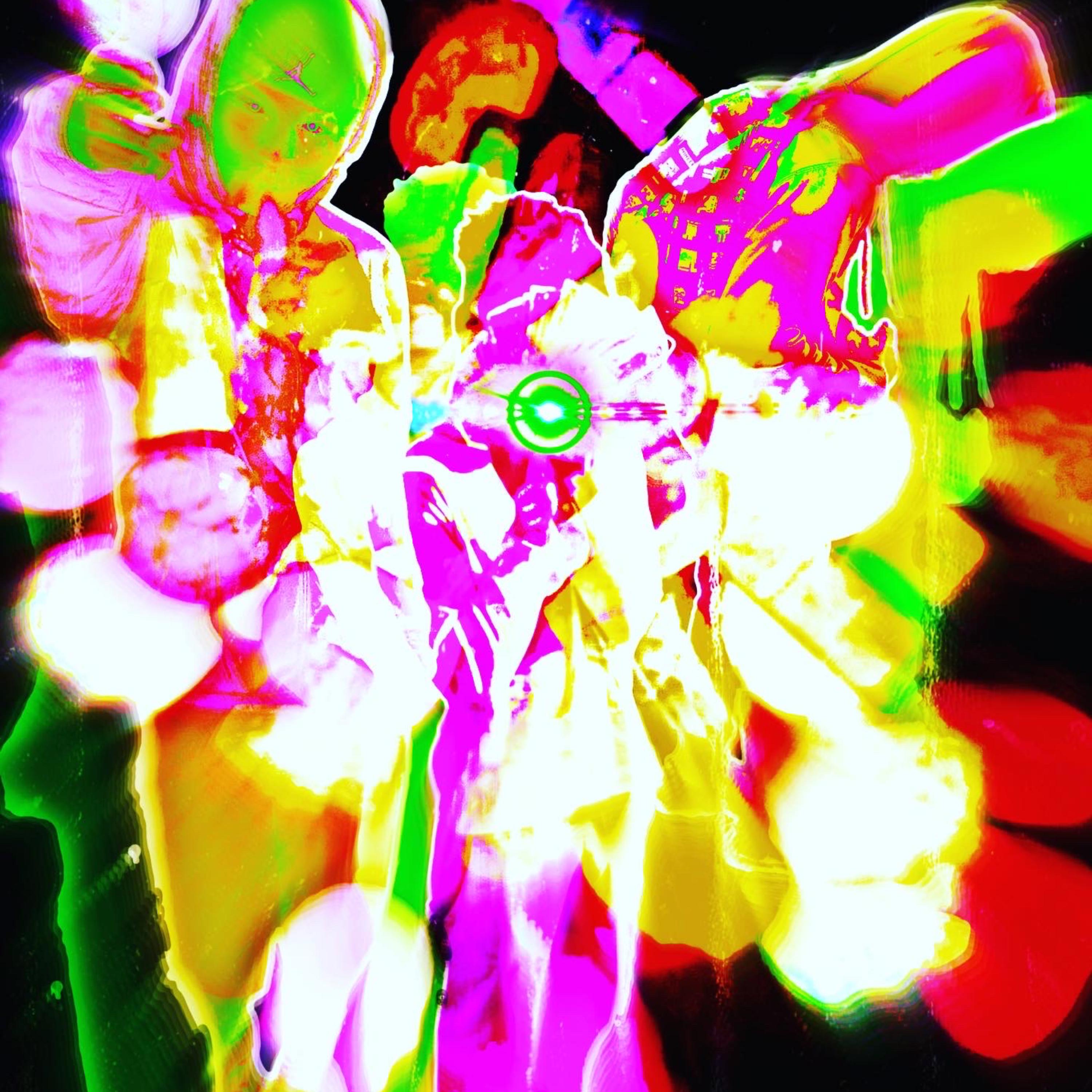 Pink N Green Affect 2 artwork