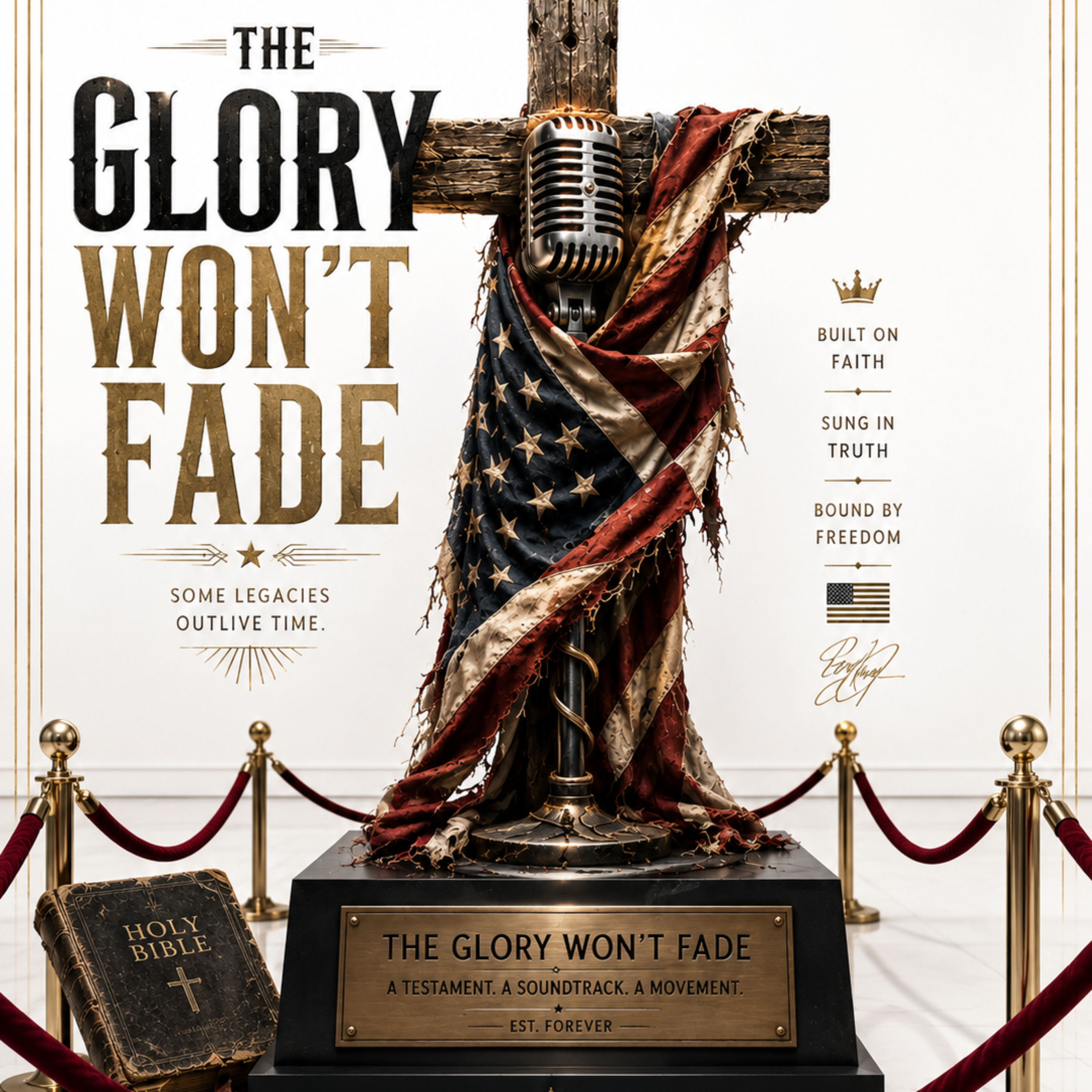 THE GLORY WON'T  FADE by ARK AUDIO cover art