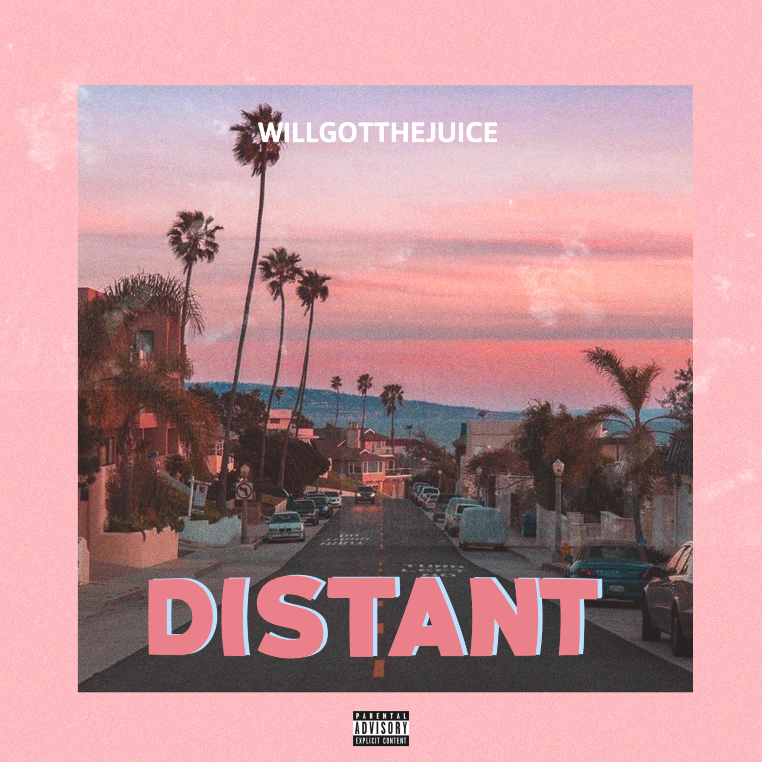 Distant artwork