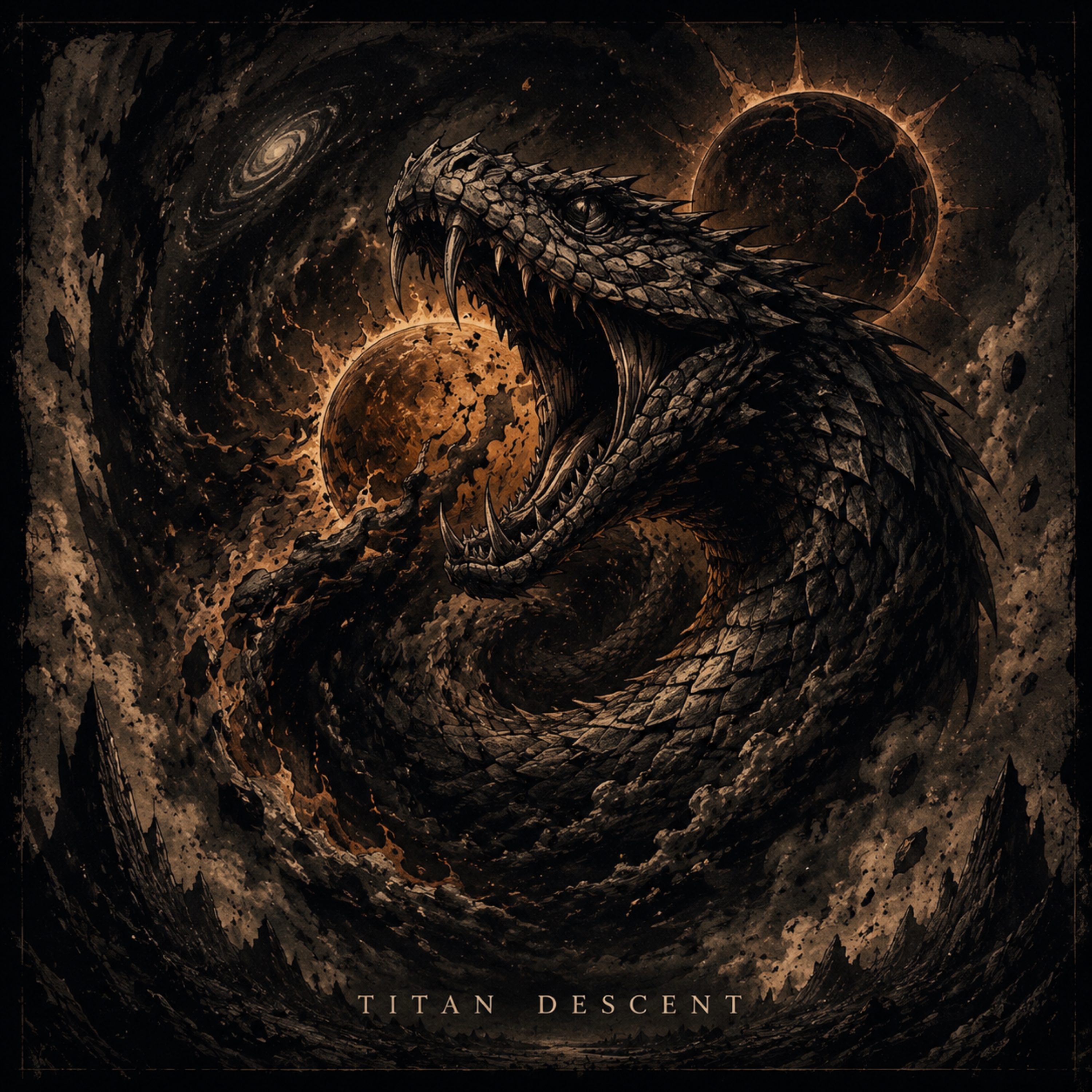Titan Descent by Max Musc cover art