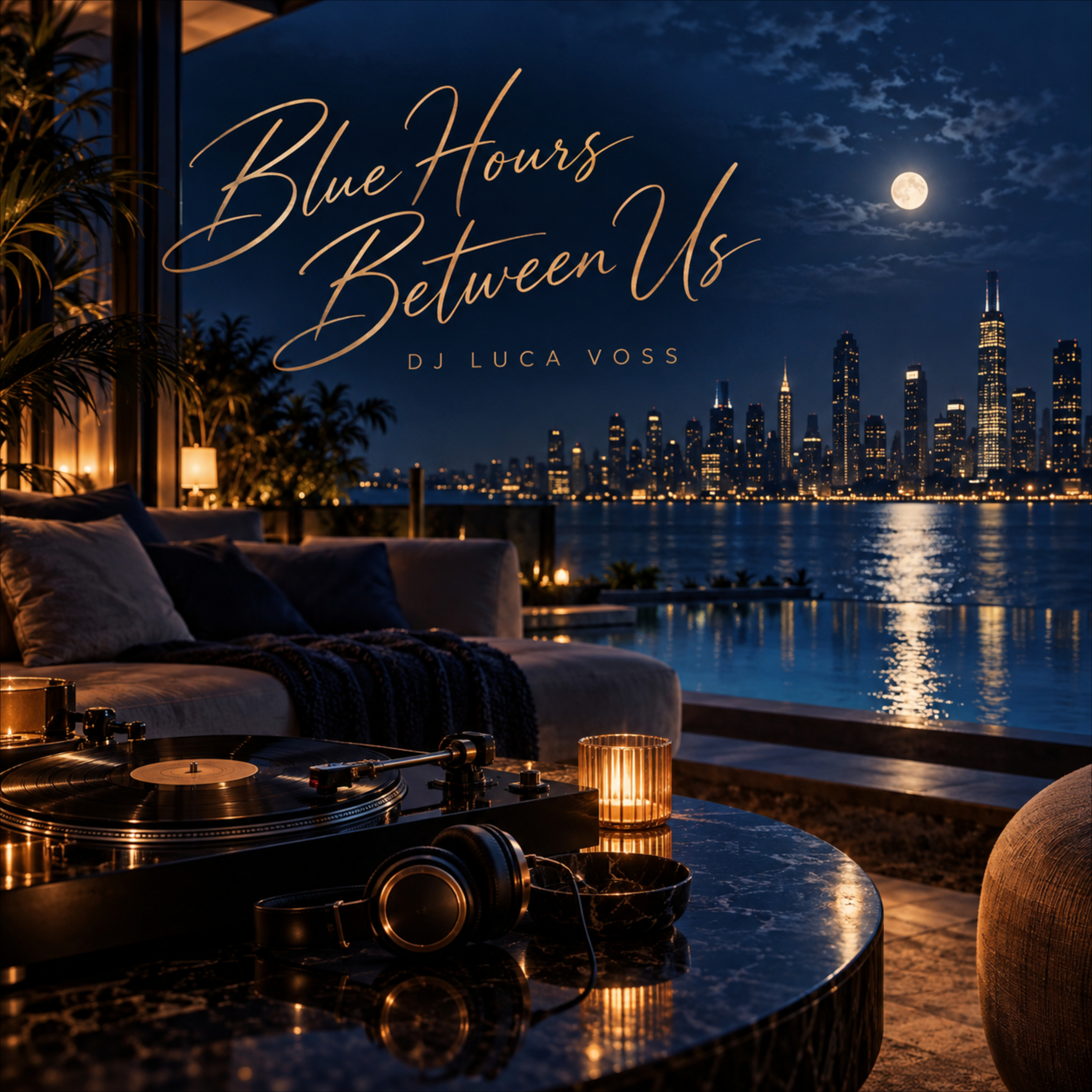 Blue Hours Between Us by DJ Luca Voss cover art