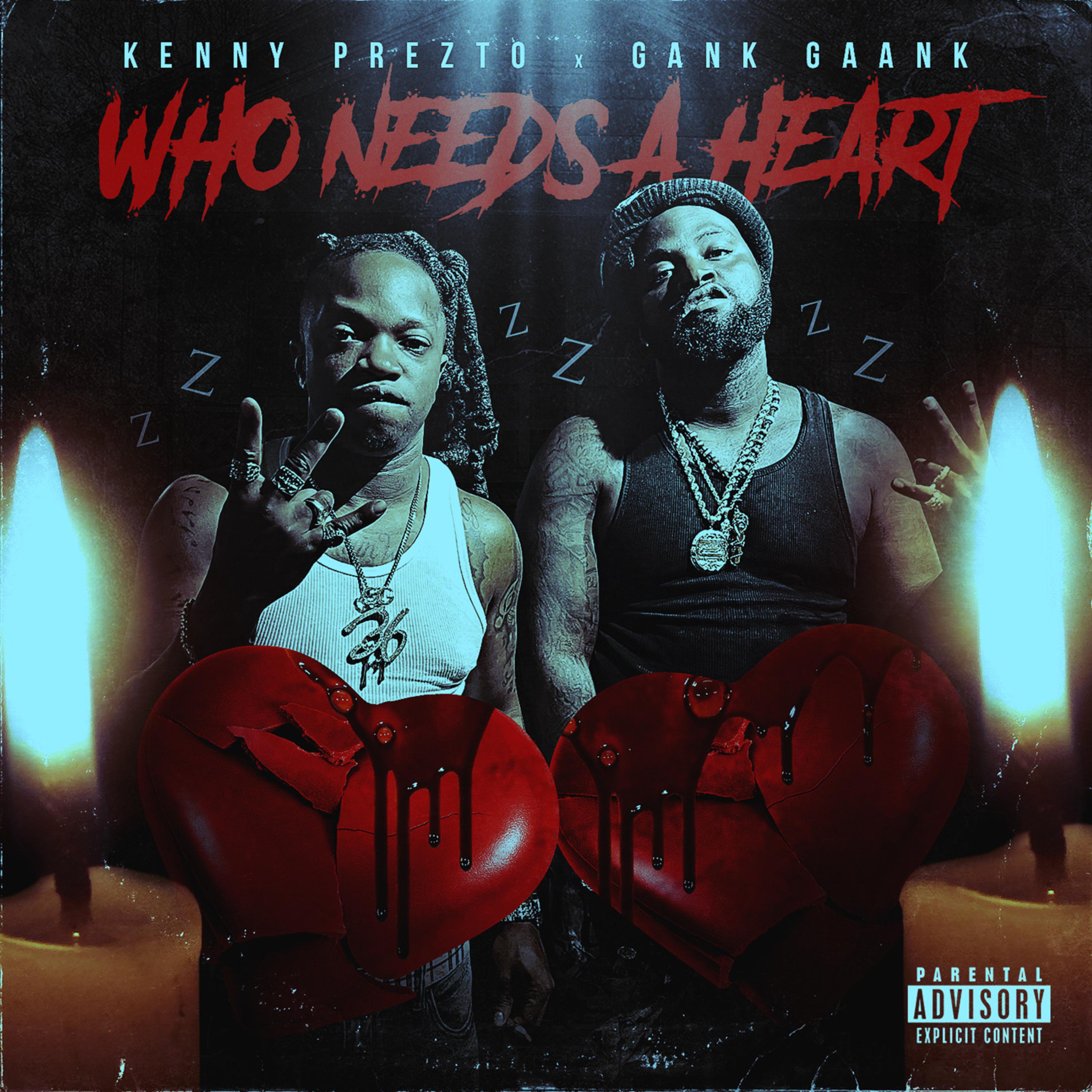 Who Needs A Heart by kenny prezto cover art
