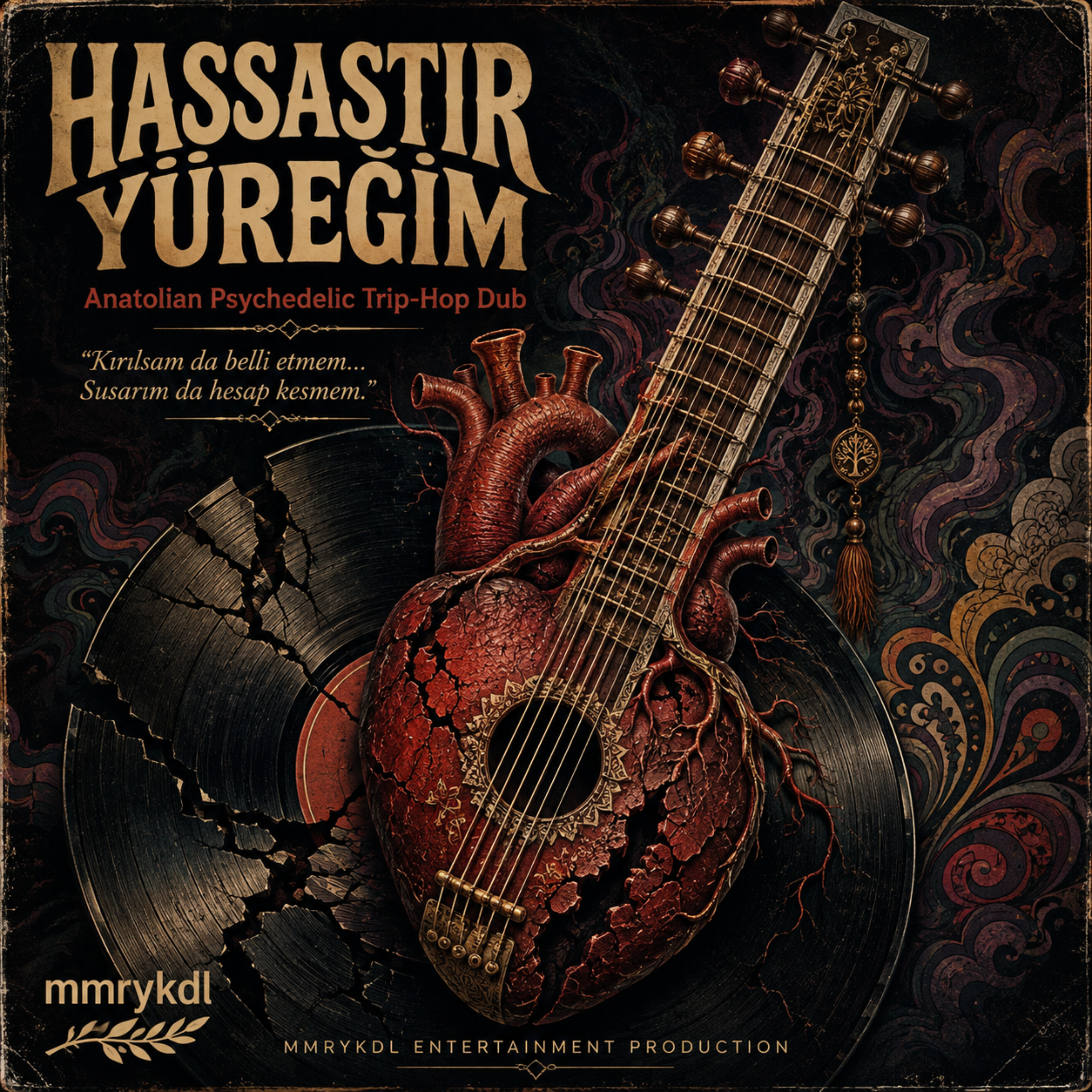 HASSASTIR YÜREĞİM (Anatolian Psychedelic Trip-Hop Dub) by MMRYKDL cover art