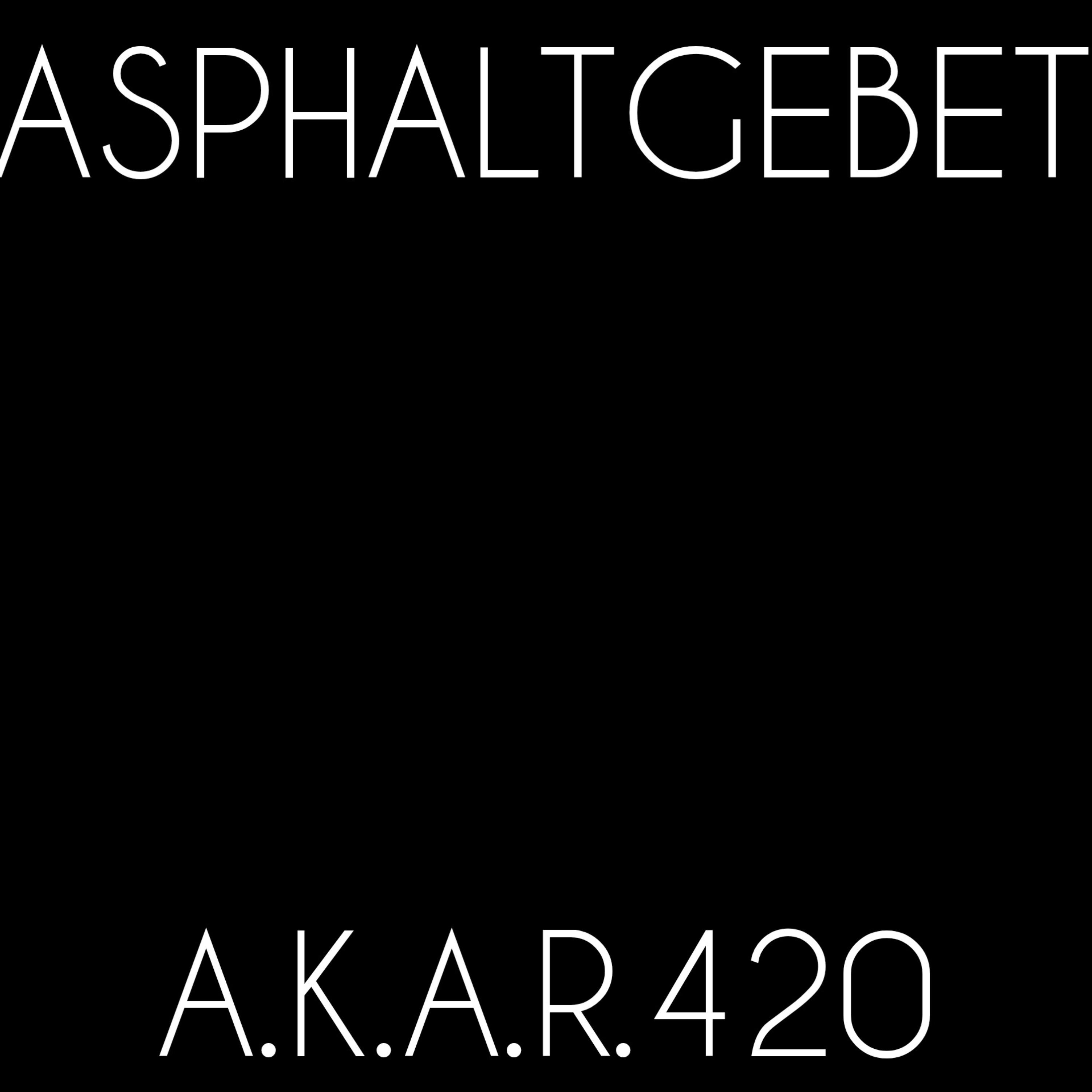ASPHALTGEBET artwork