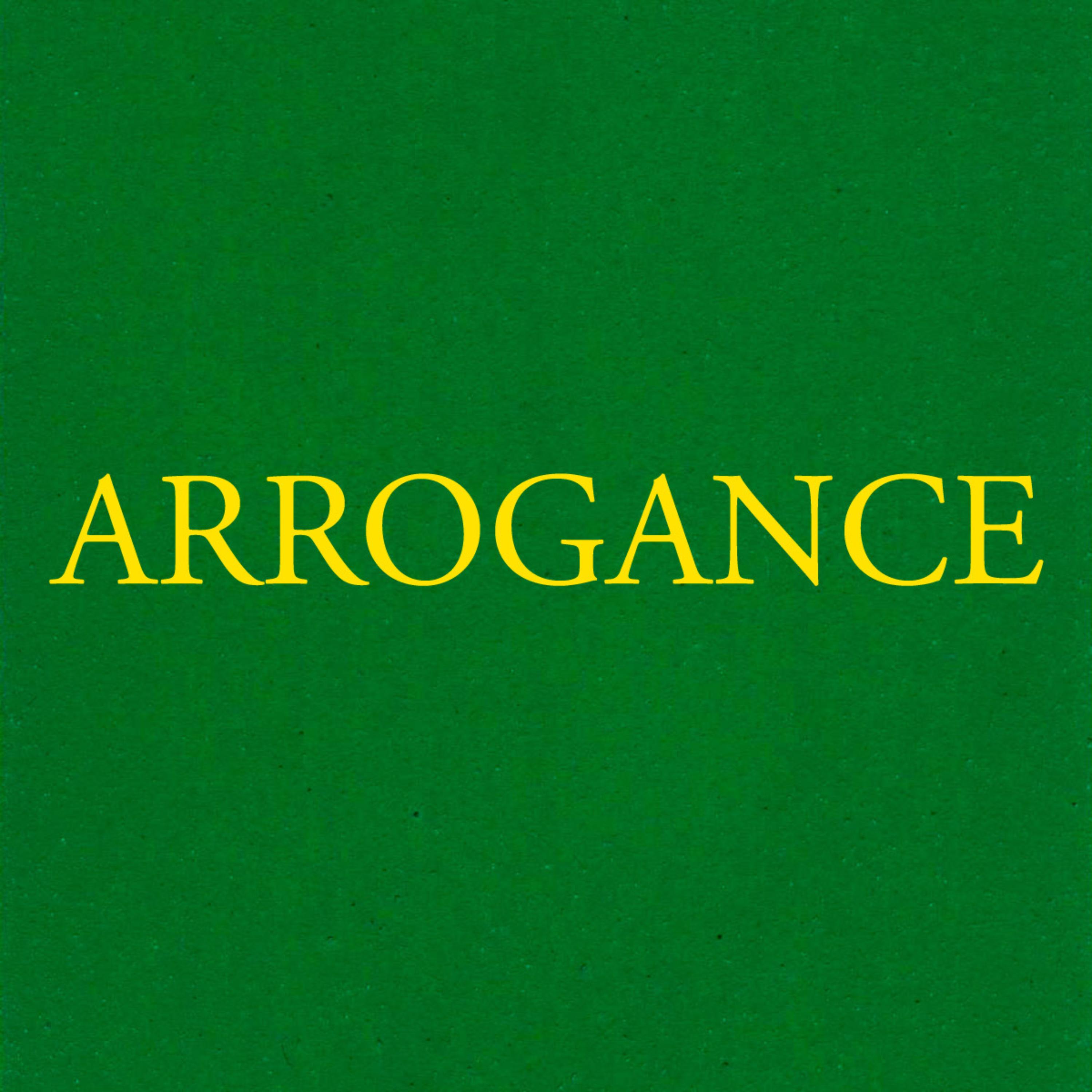 Arrogance artwork