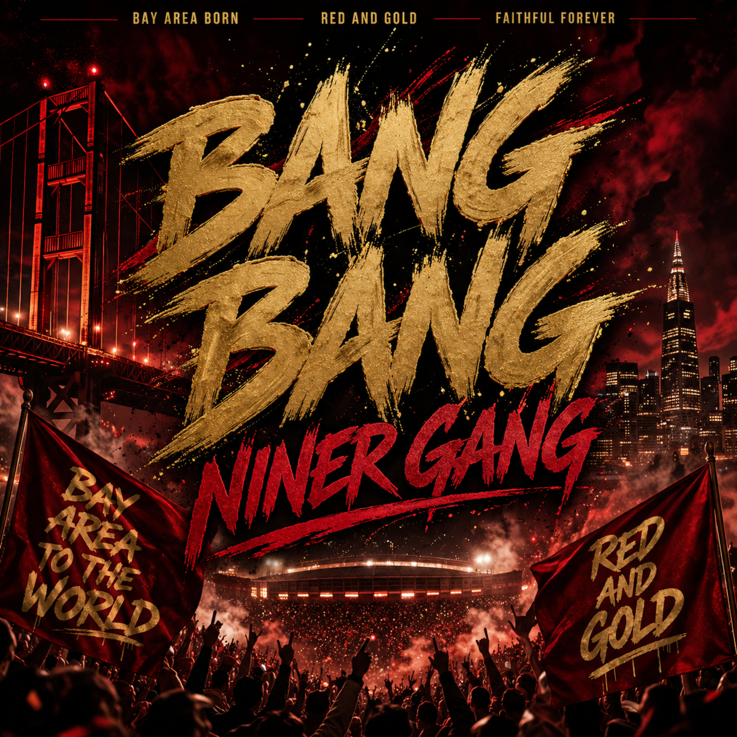 BANG BANG NINER GANG by waylon Burnett cover art