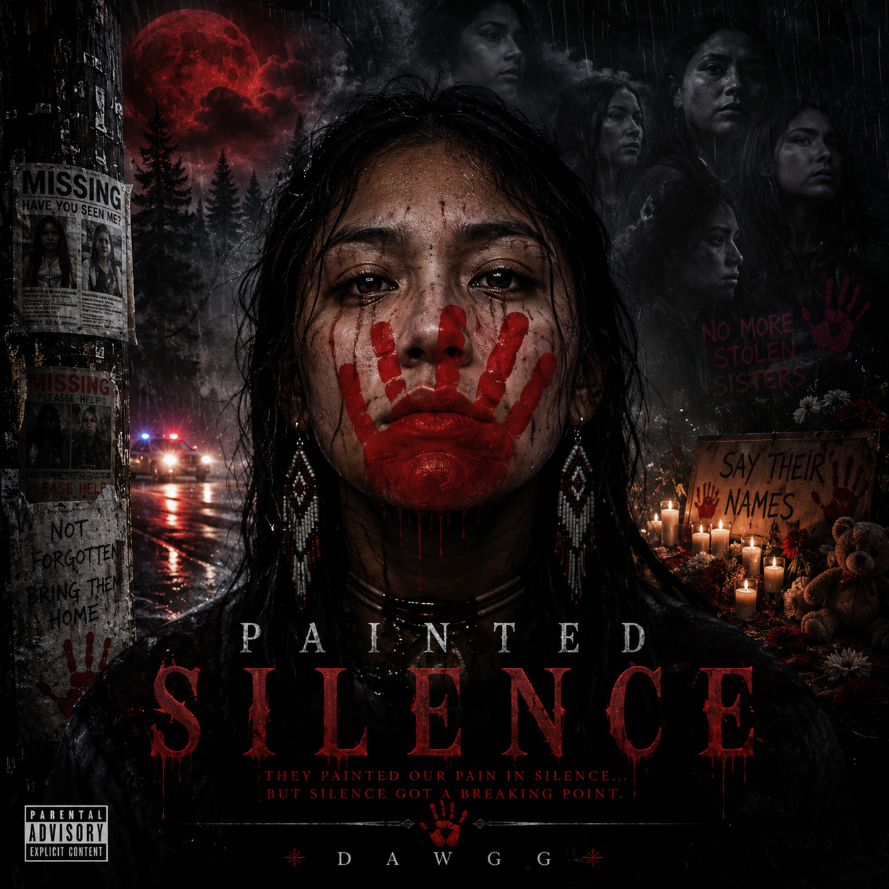 Painted Silence by Dawgg cover art