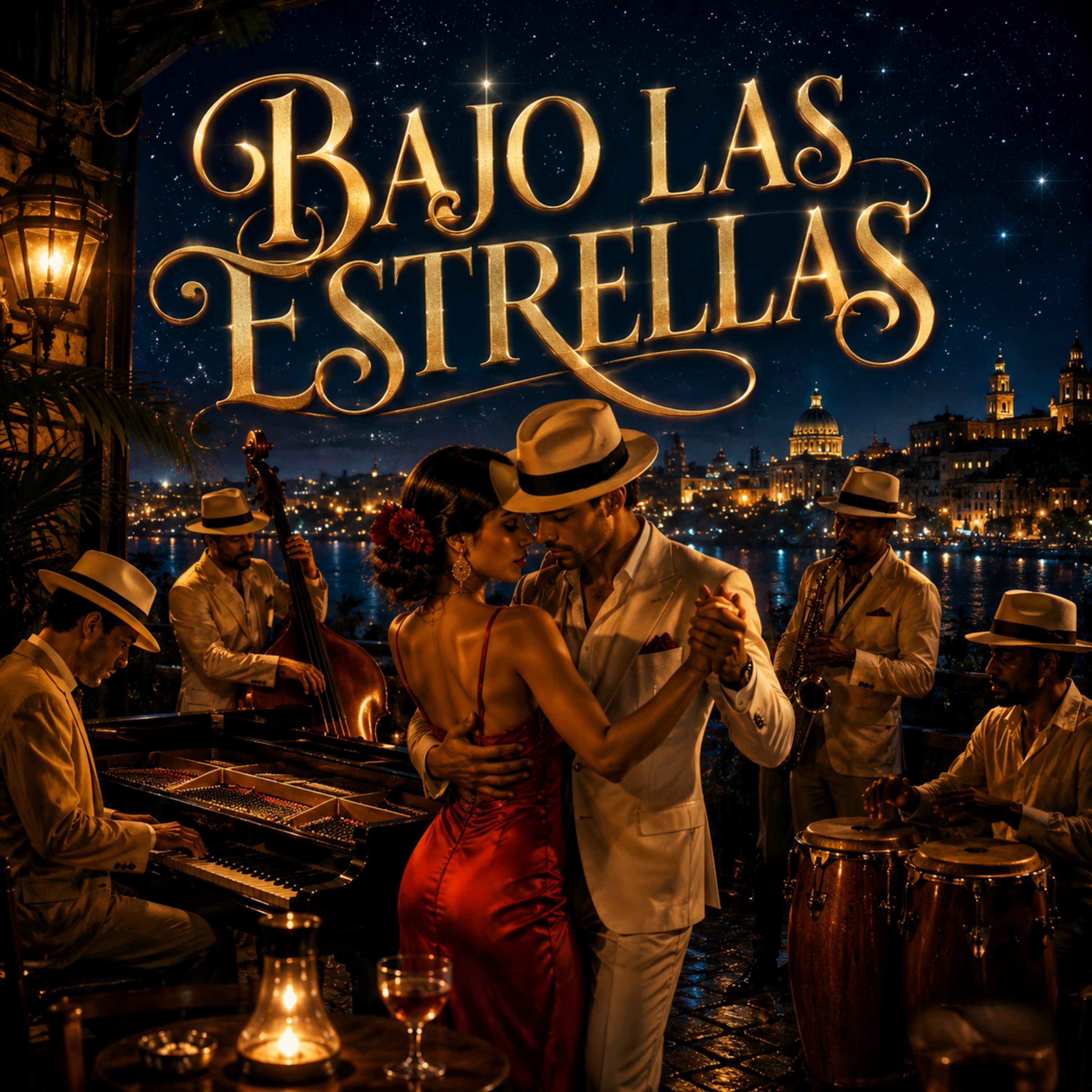 BAJO LAS ESTRELLAS by Roshan Wishwajith cover art