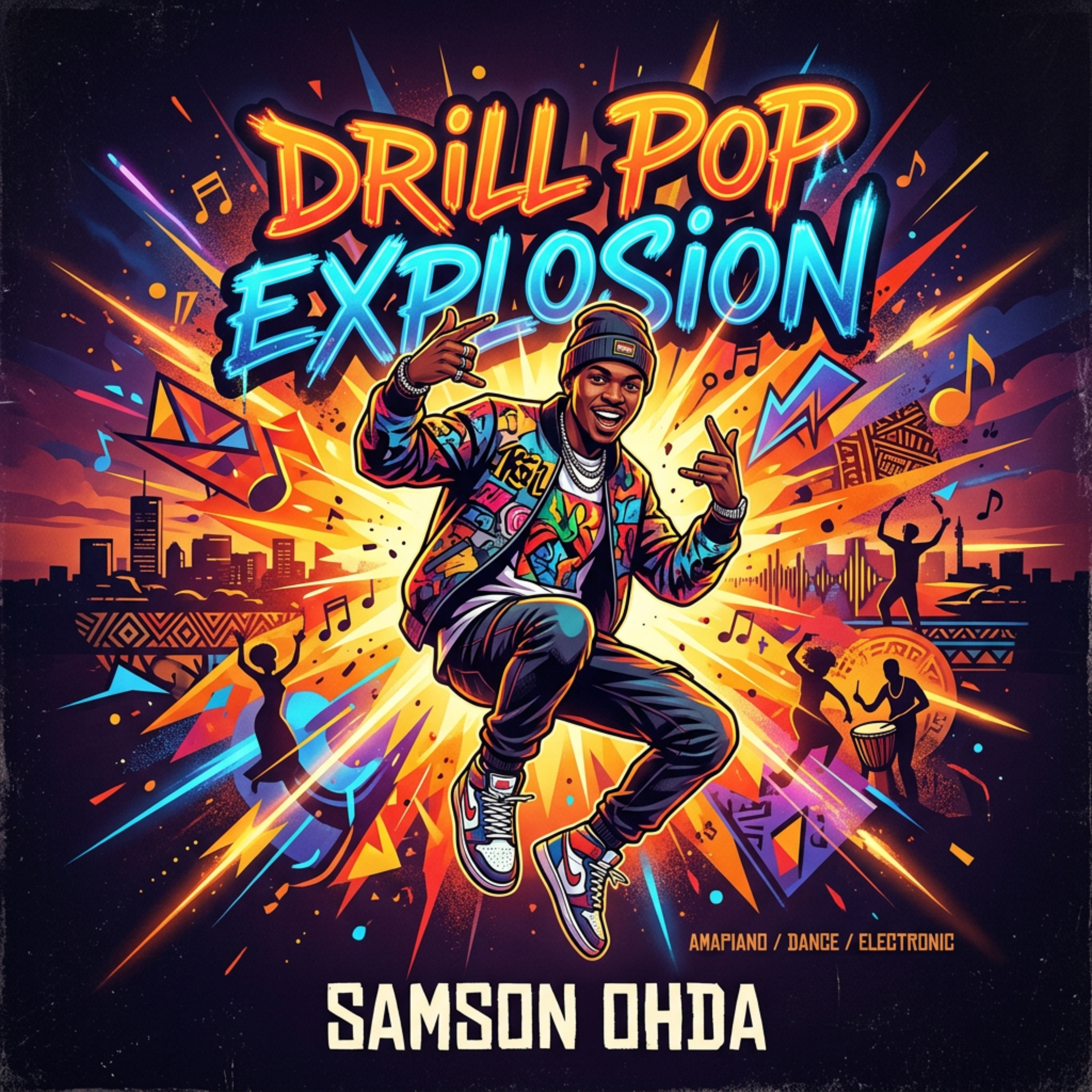 Drill Pop Explosion by Samson Ohda  cover art