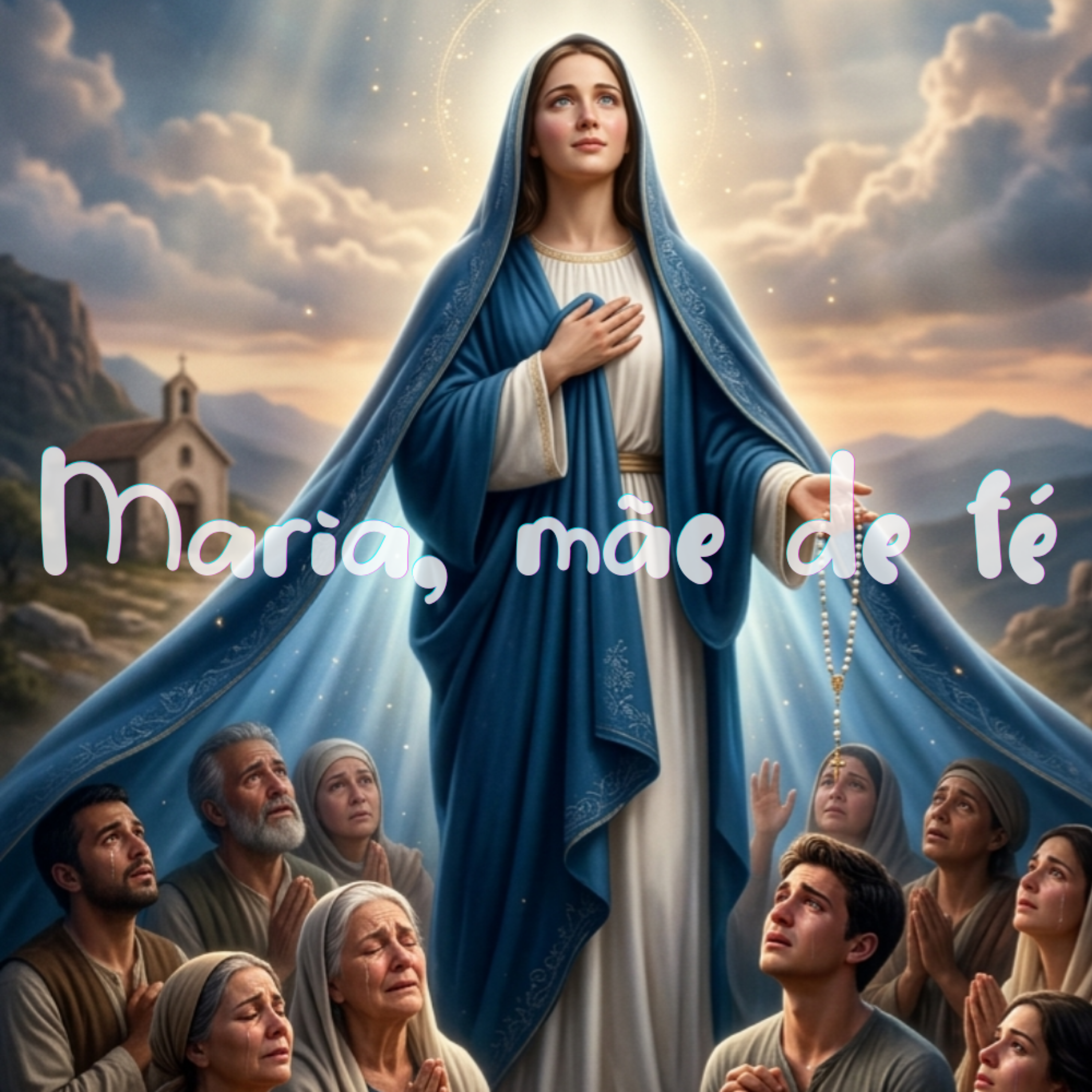 Maria mãe de fé artwork