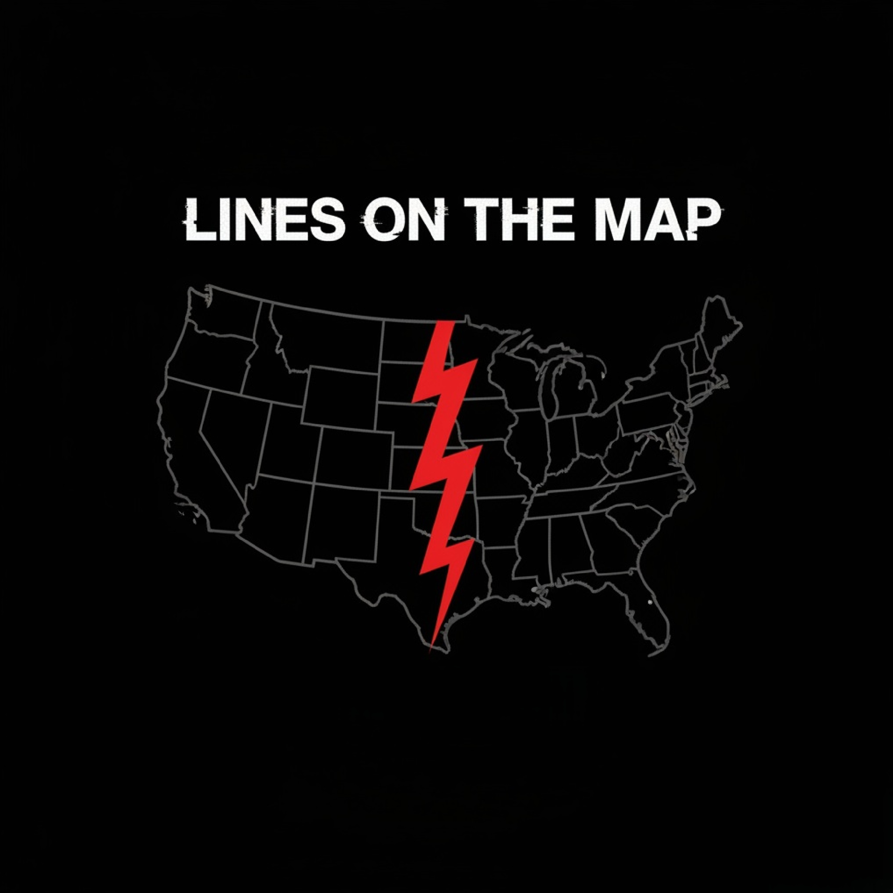 LINES ON THE MAP artwork