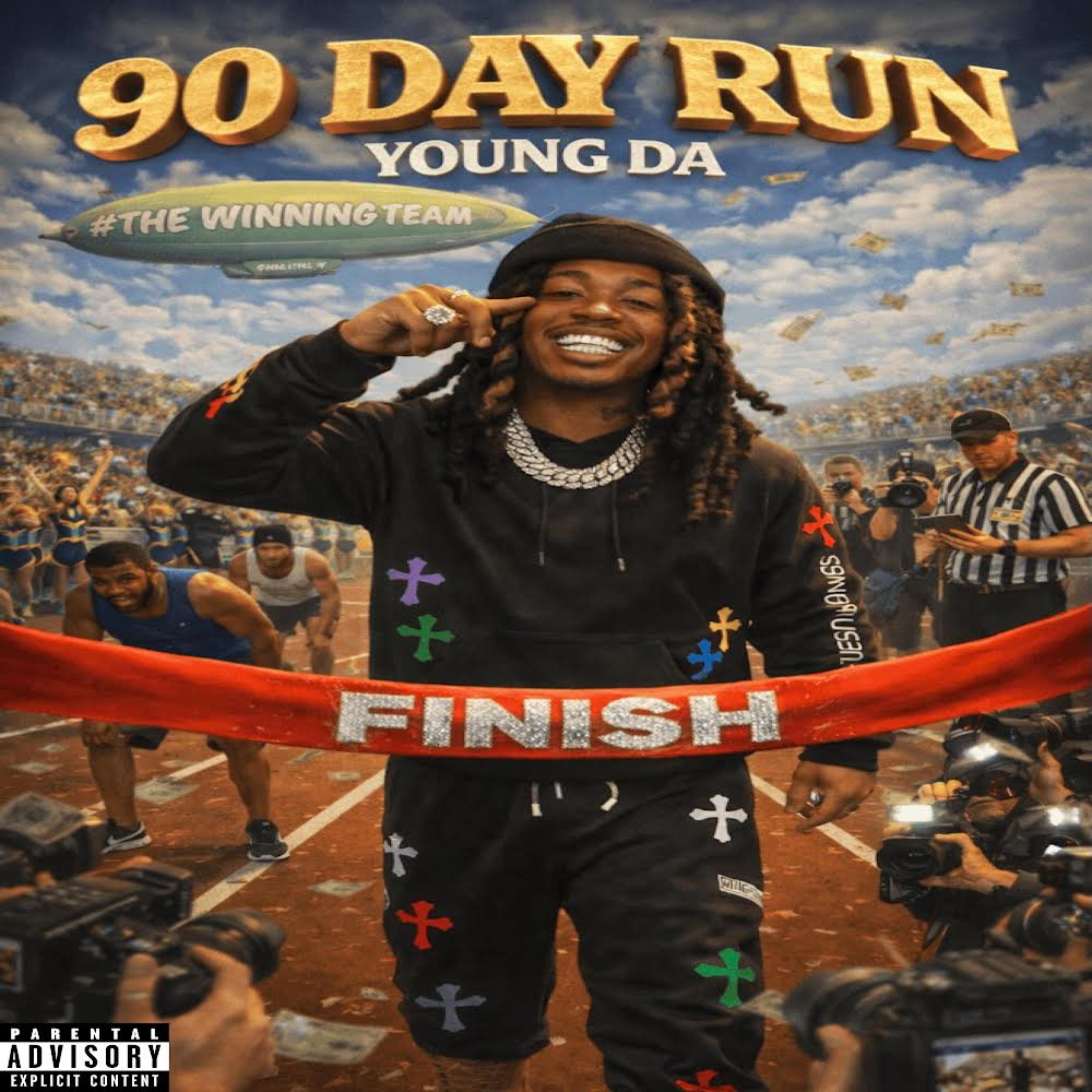 90 DAY RUN artwork