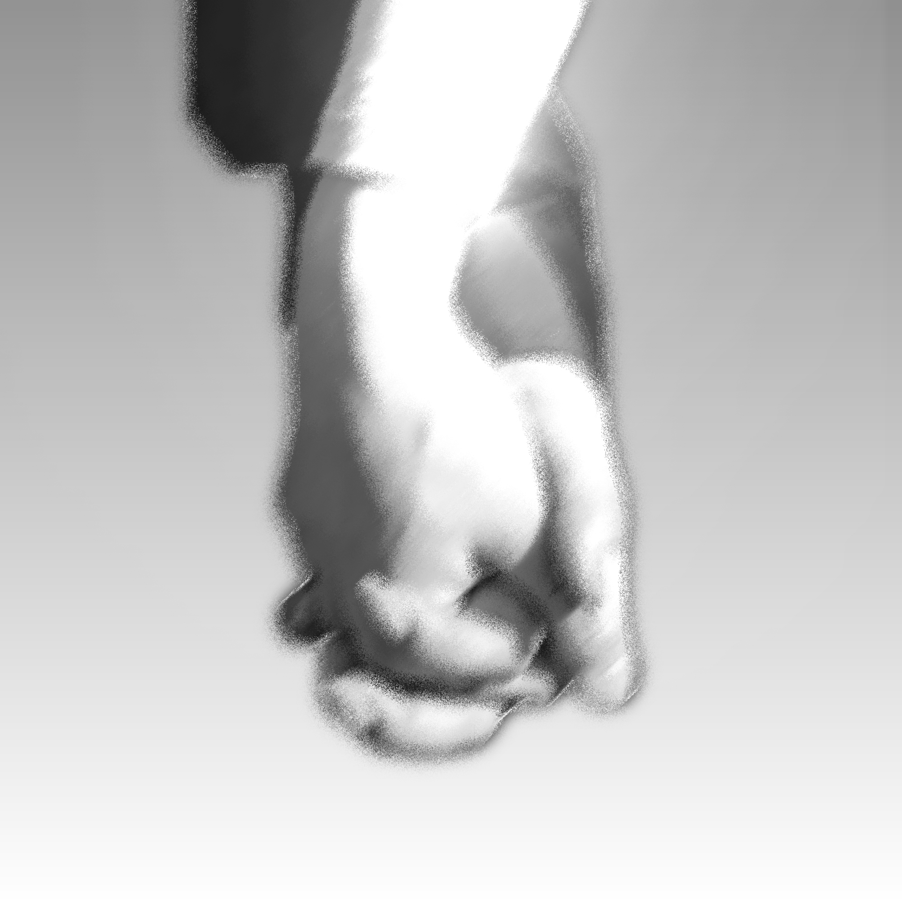 hands of the one united within me. artwork