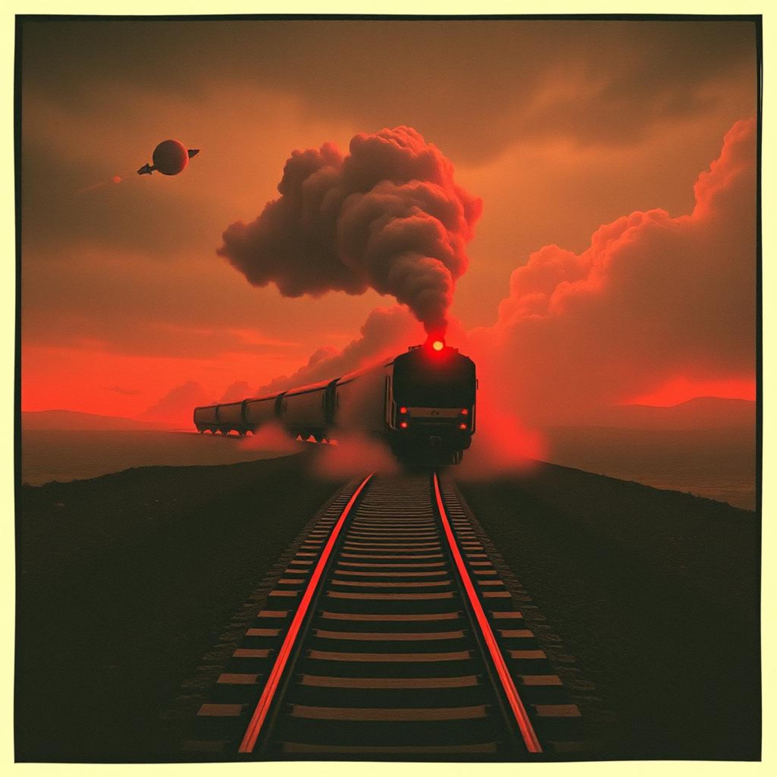 runaway train by Kid Nebula Gold cover art