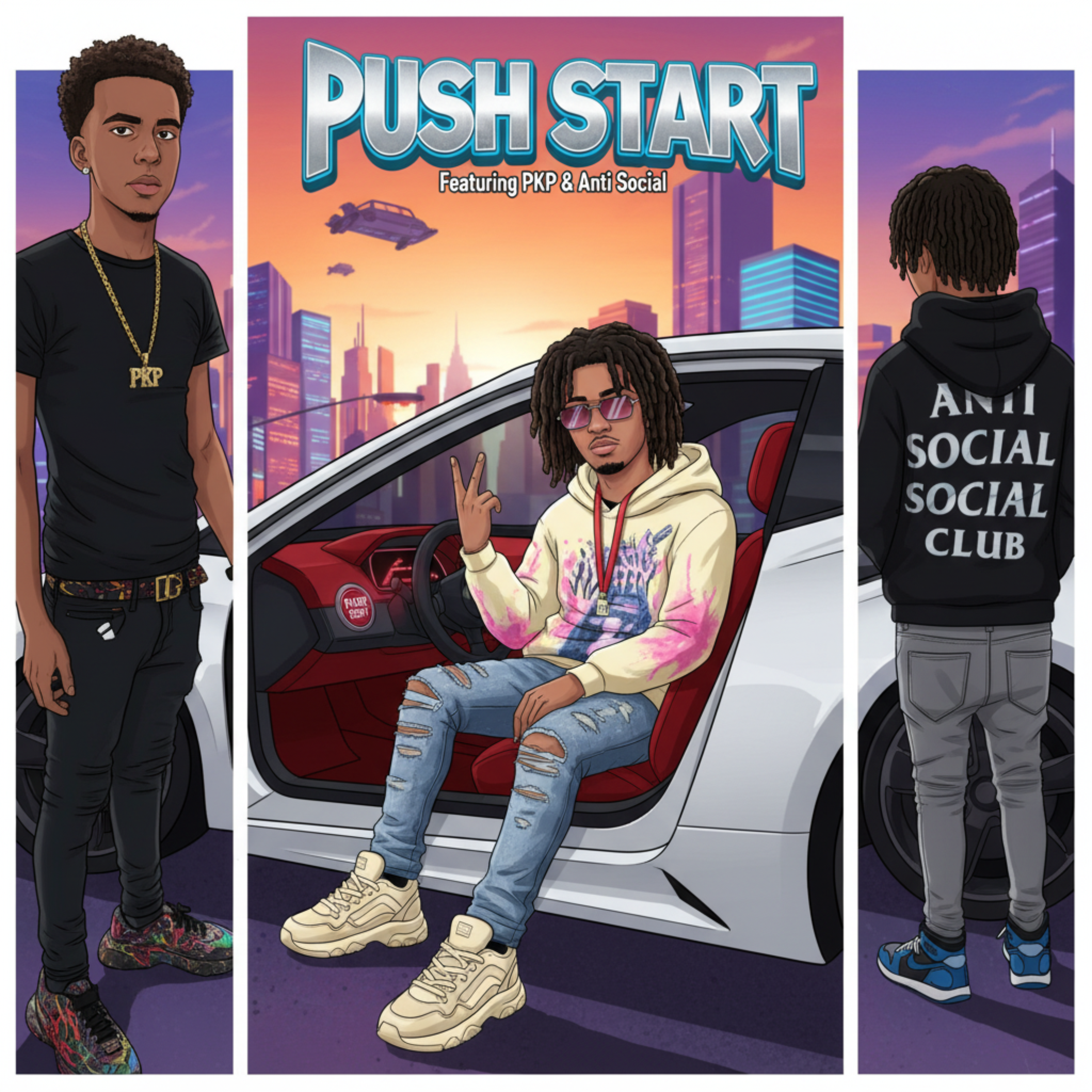 Push Start artwork