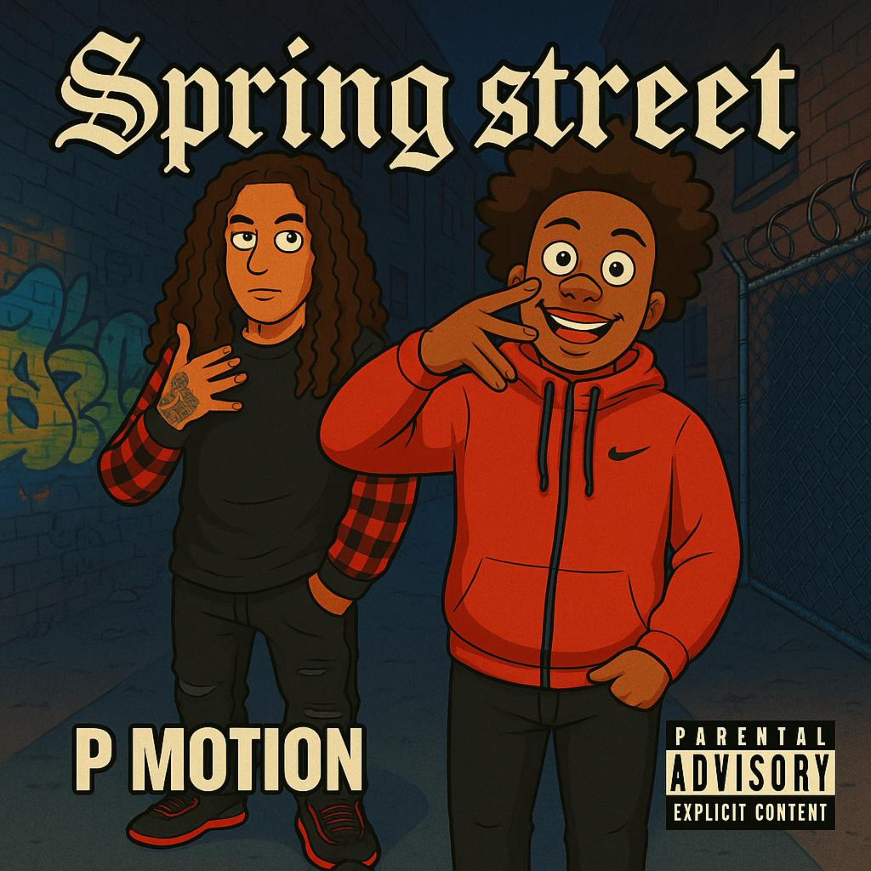 Spring street artwork