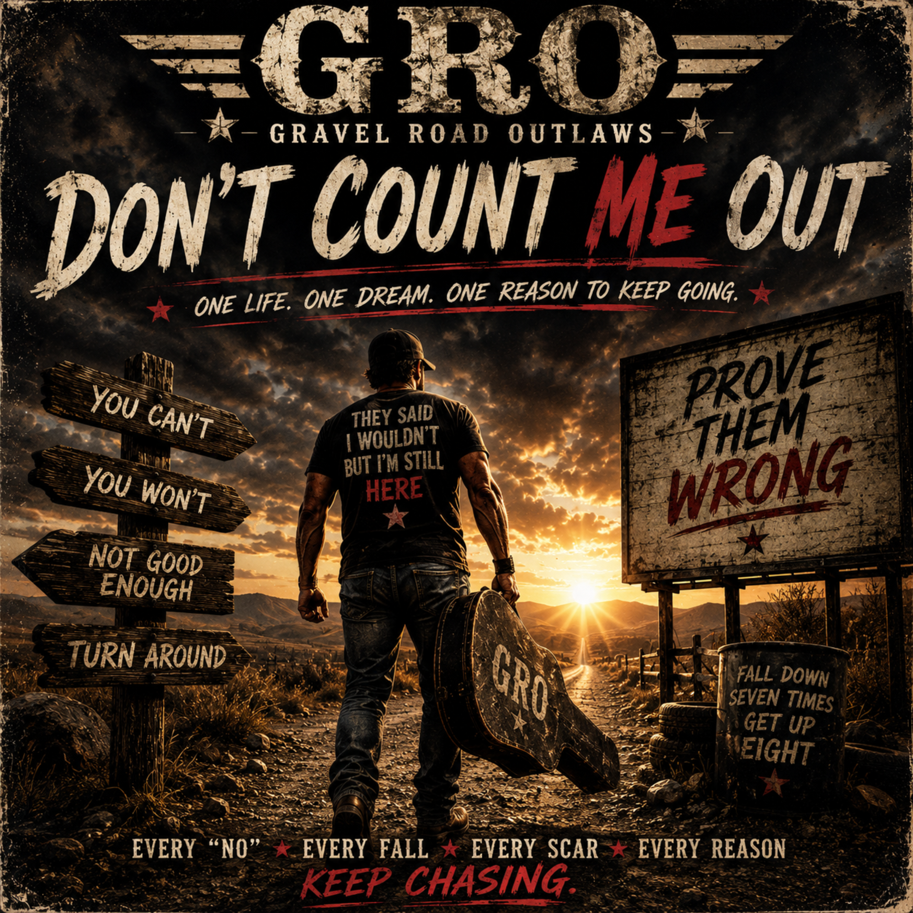 Don’t Count Me Out by Gravel Road Outlaws cover art