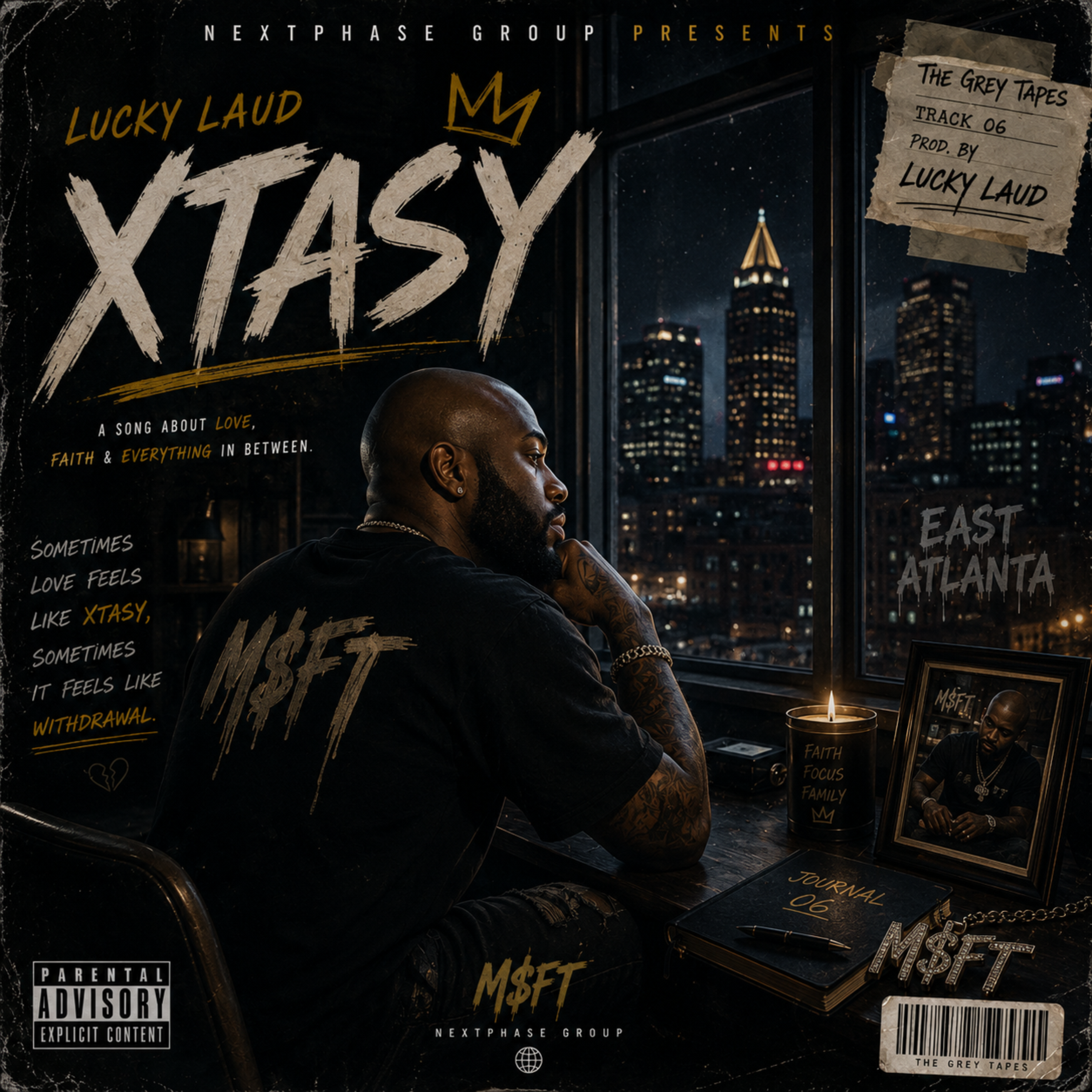 Xtasy by Lucky Laud cover art