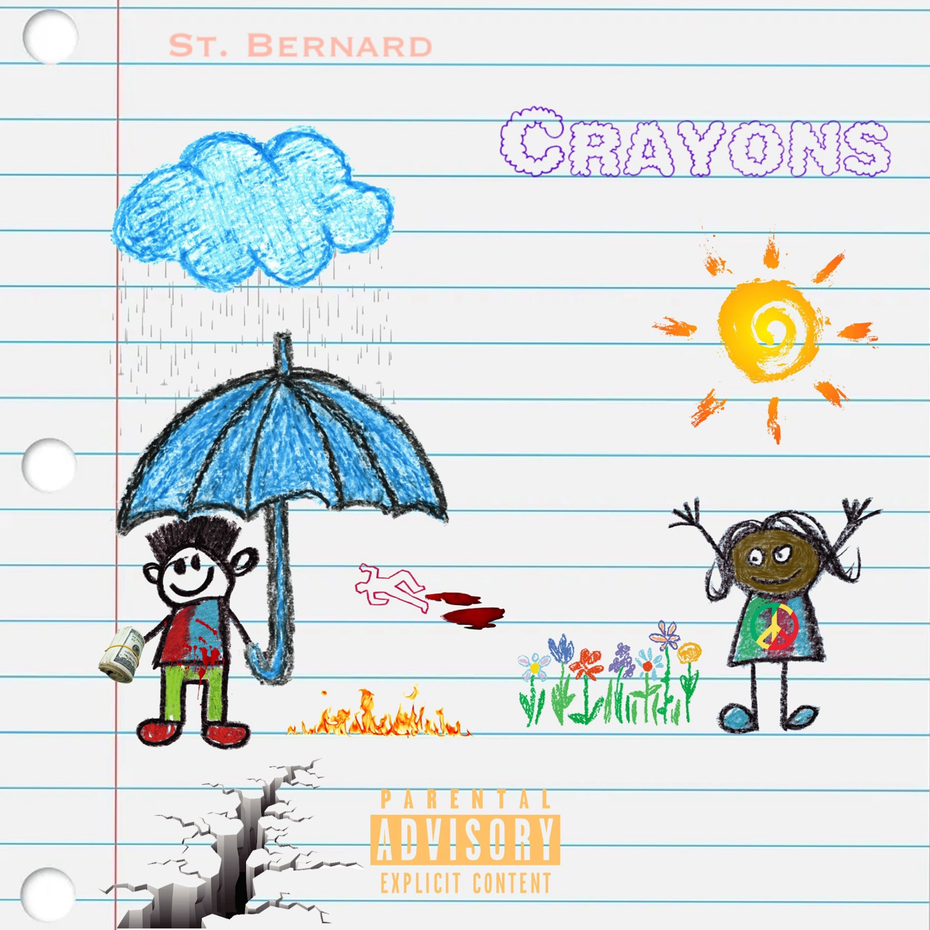 Crayons by St. Bernard cover art