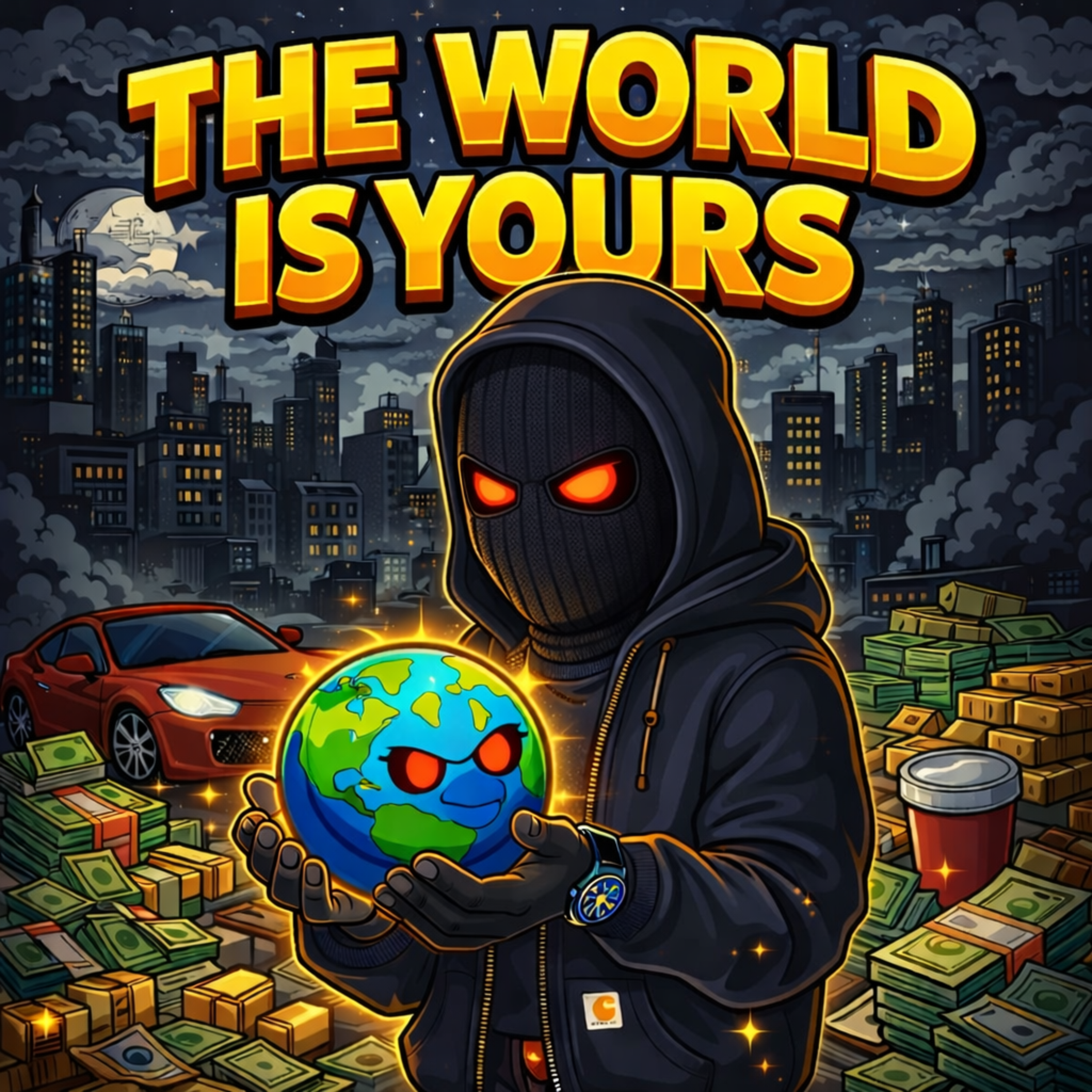 THE WORLD IS YOURS artwork