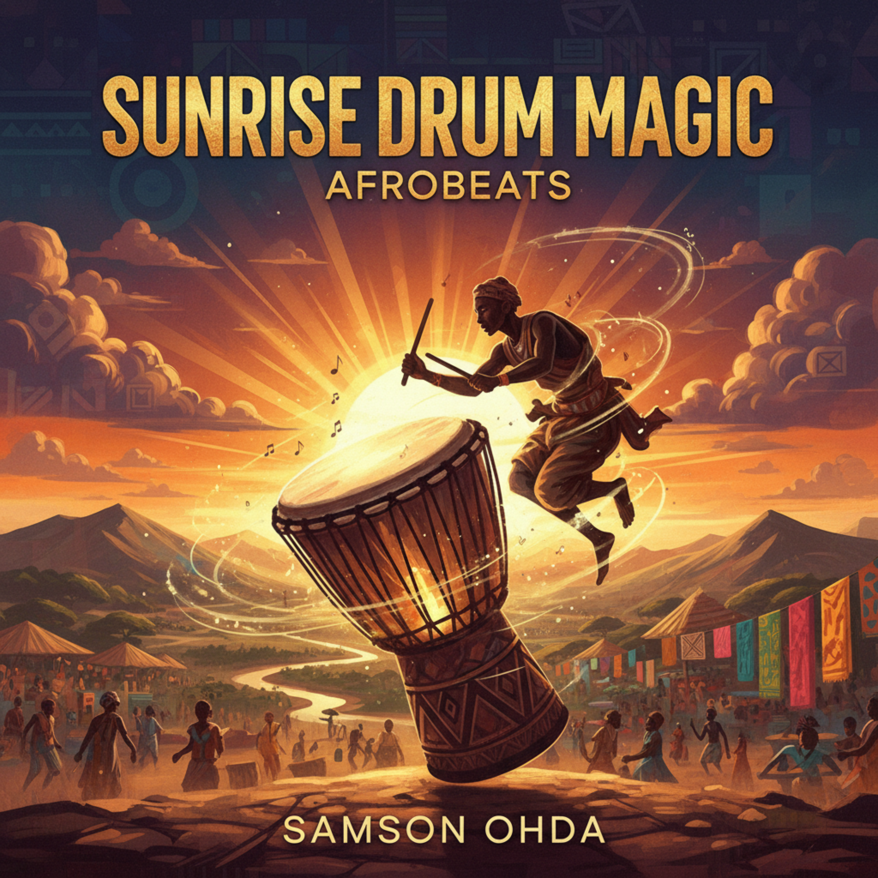 Sunrise Drum Magic by Samson Ohda  cover art