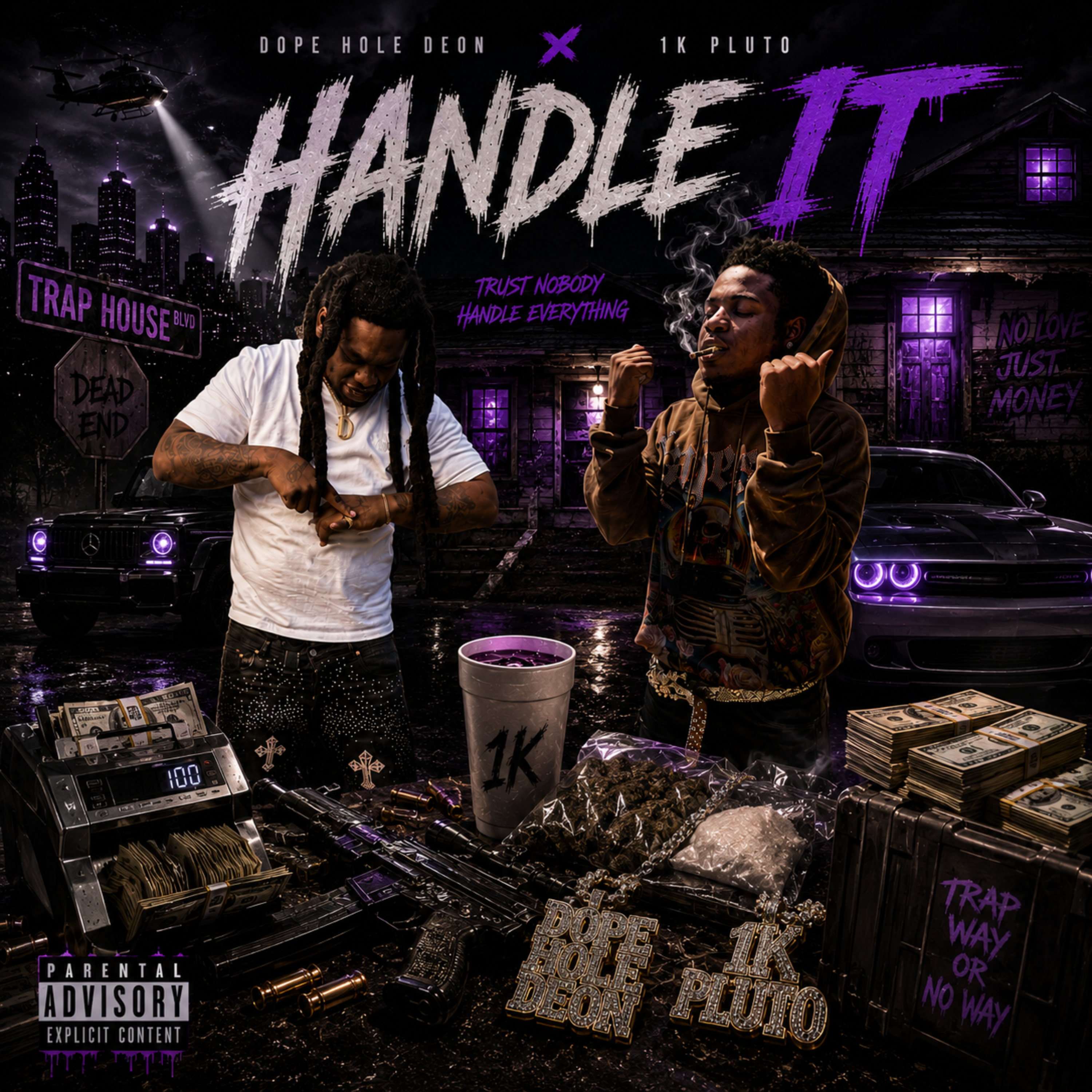 Handle It by 1k Pluto cover art