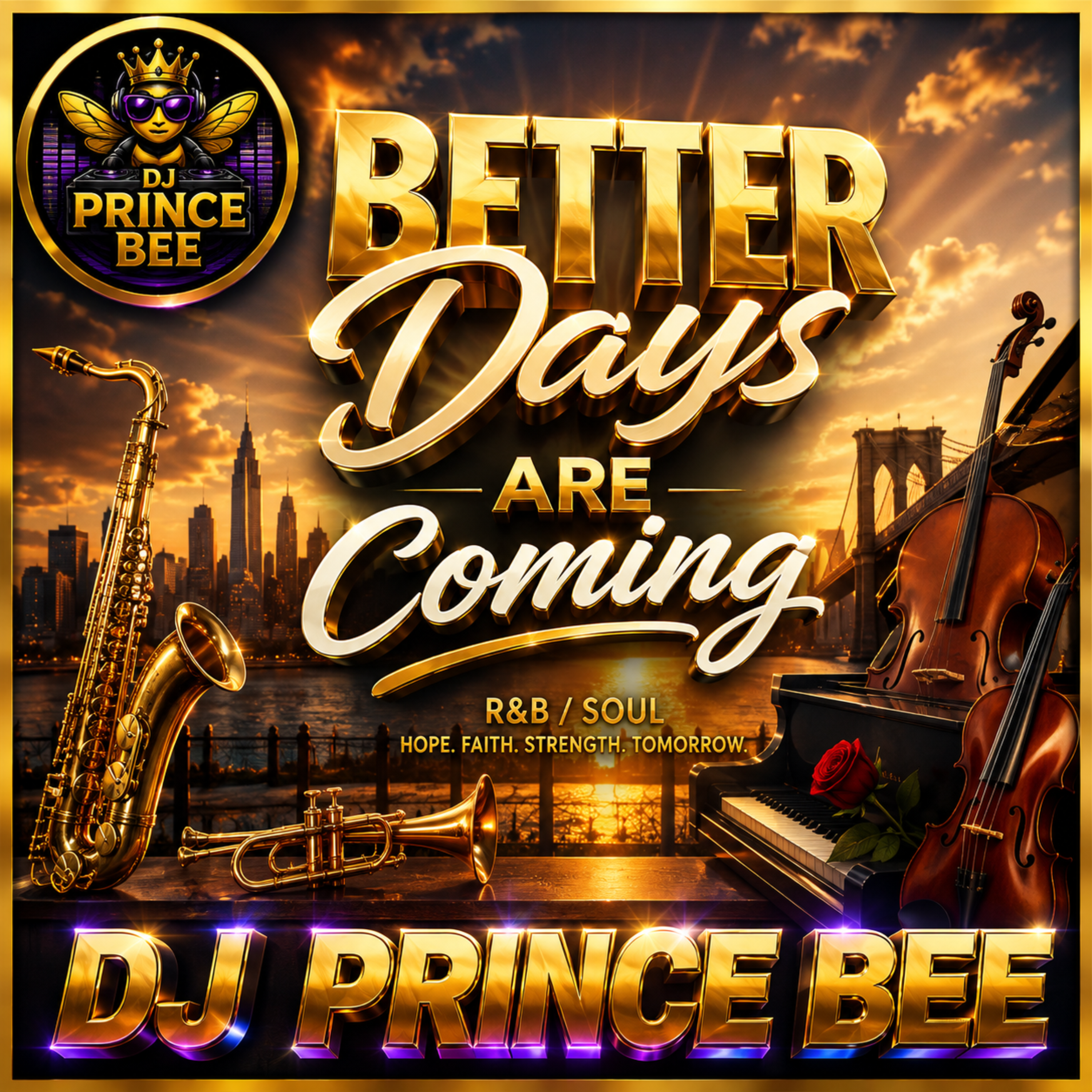 Better Days Are Coming by DJ PRINCE BEE cover art
