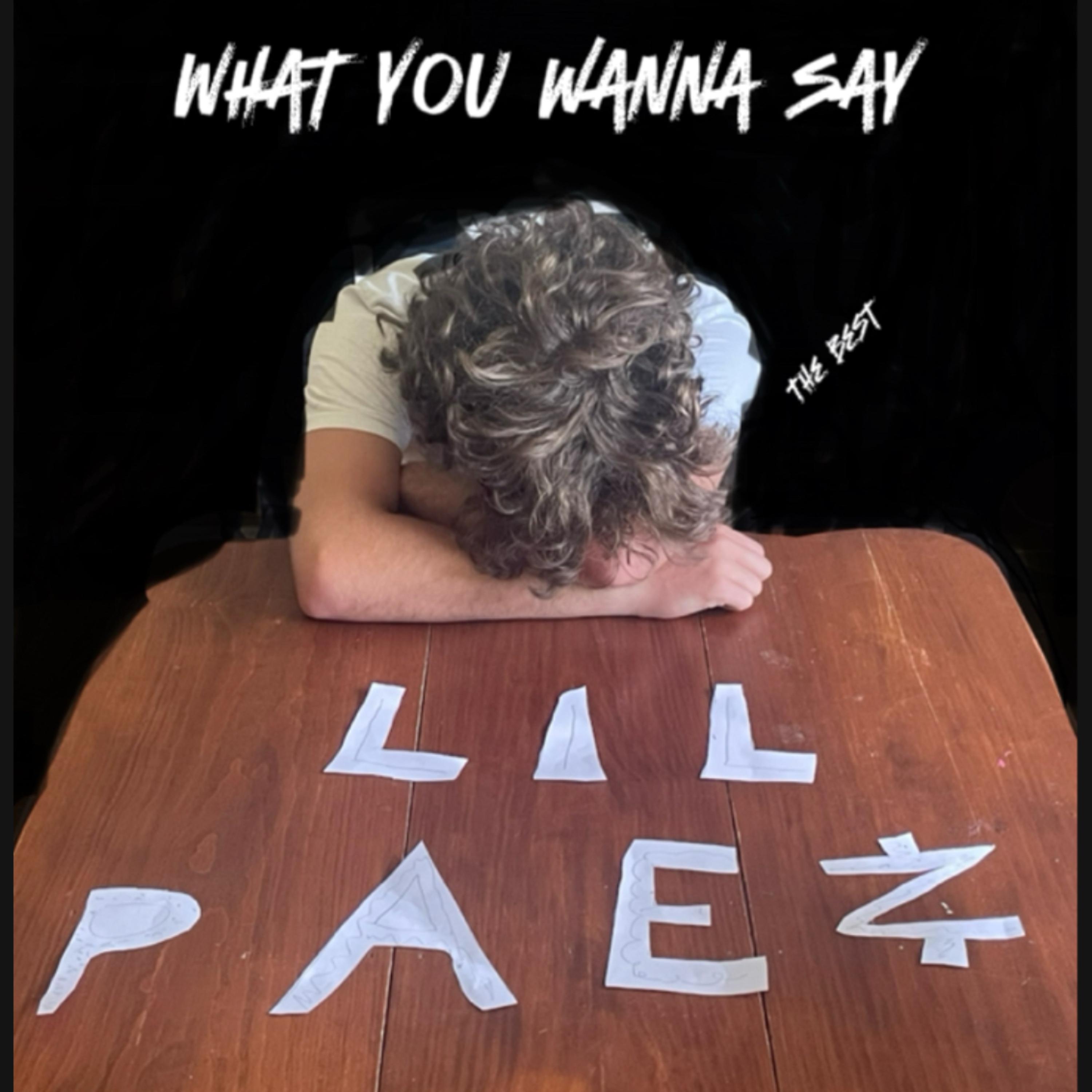 What you wanna say artwork