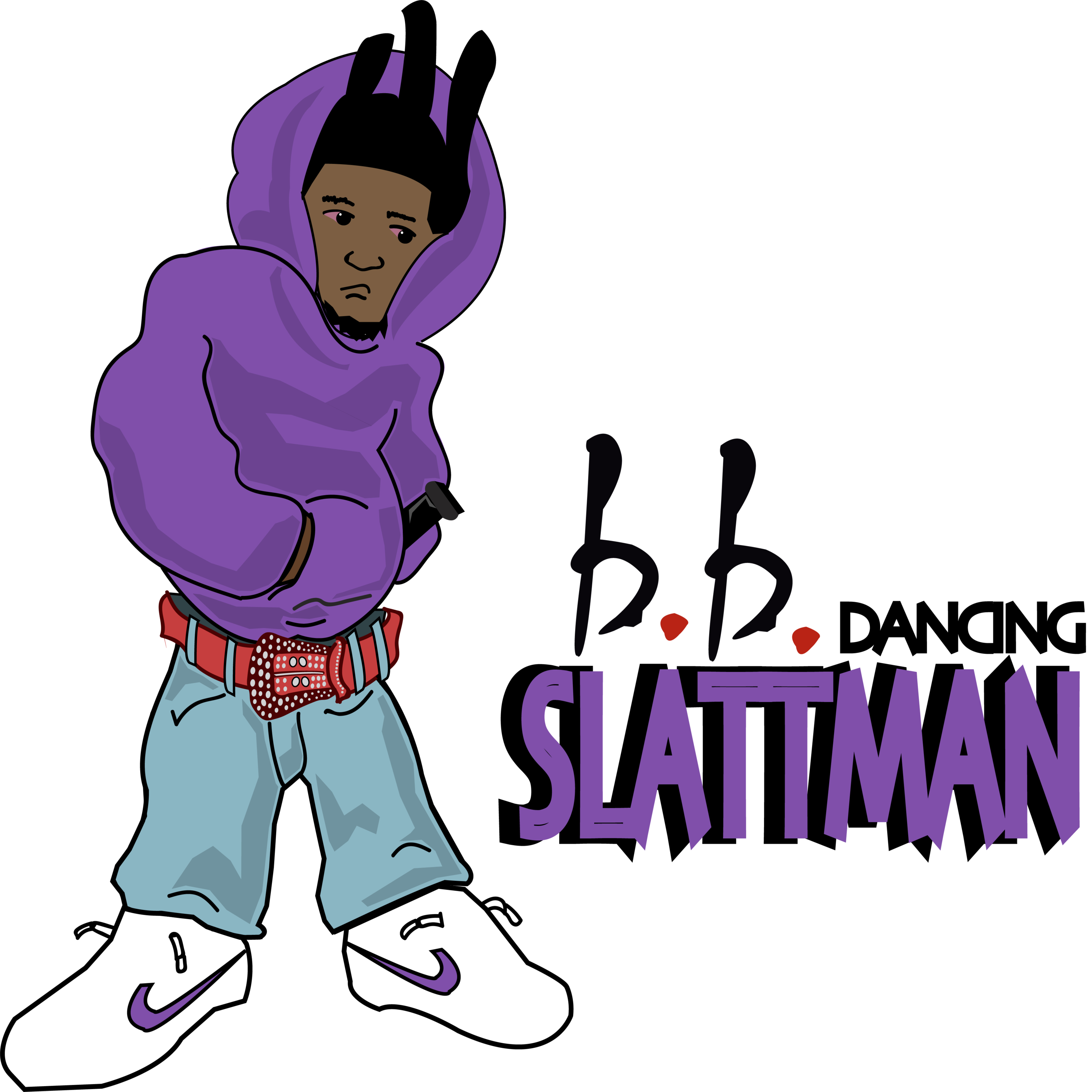 B.B. Dancing artwork