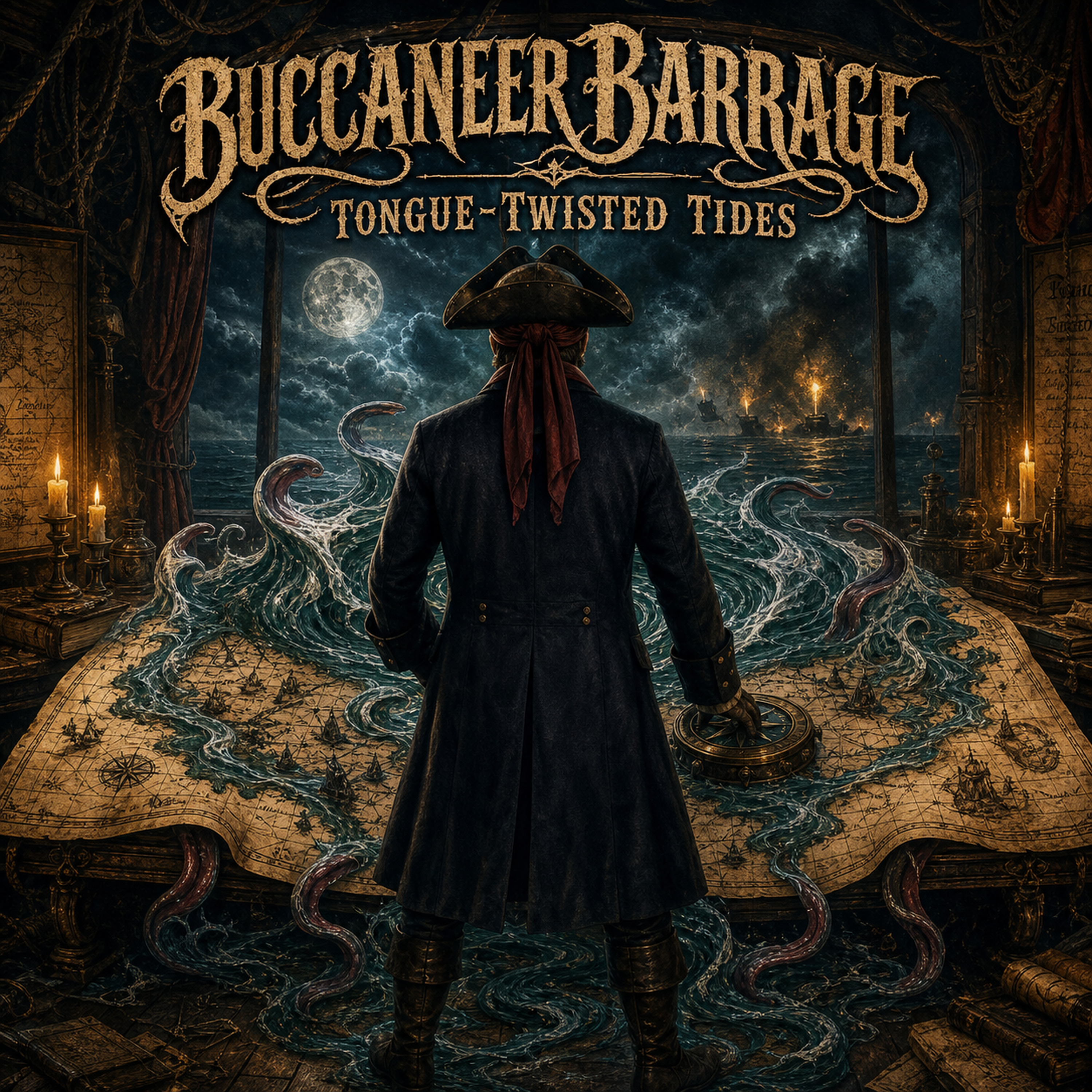 Buccaneer Barrage Tongue-Twisted Tides by Clint Chaisson cover art