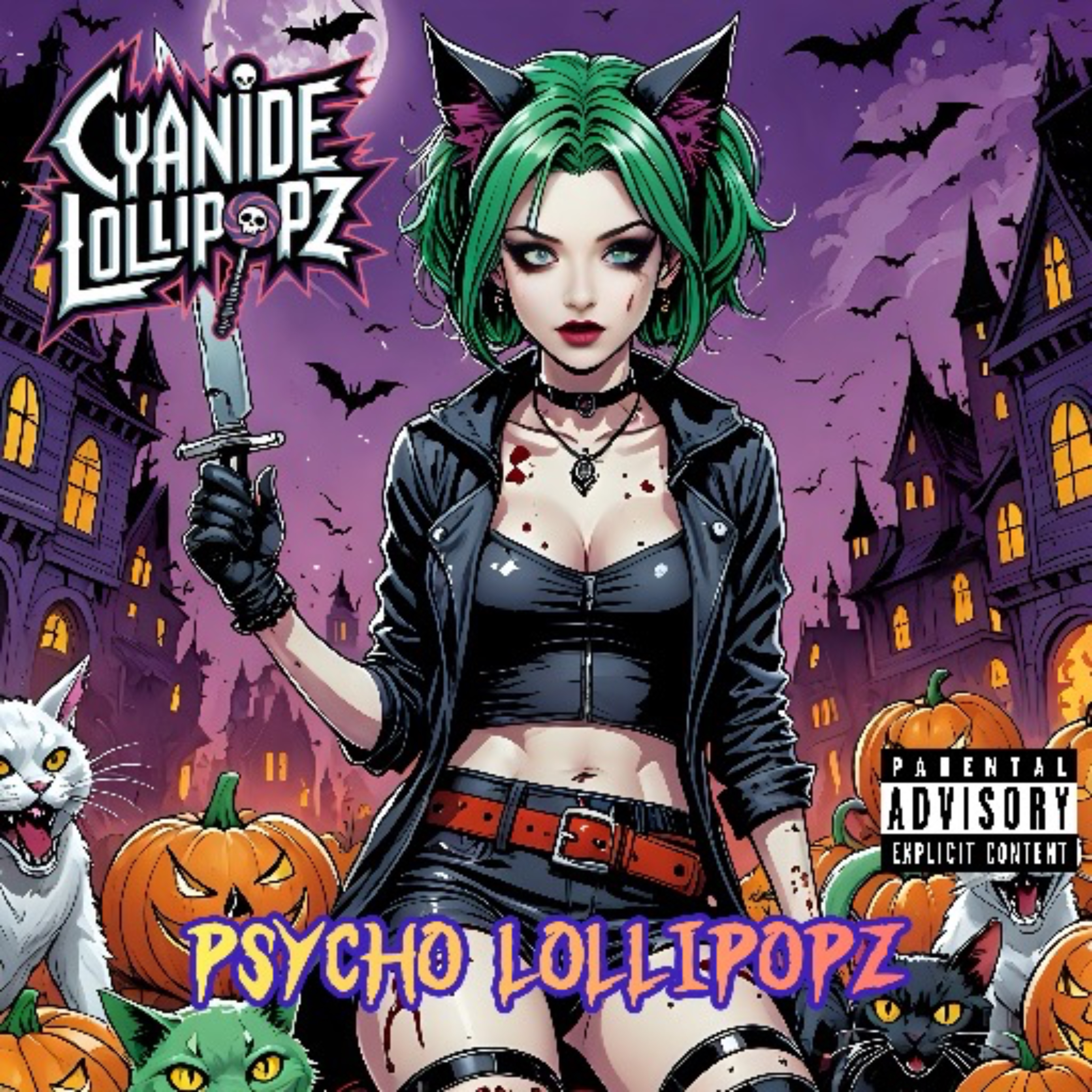 Psycho Lollipopz artwork