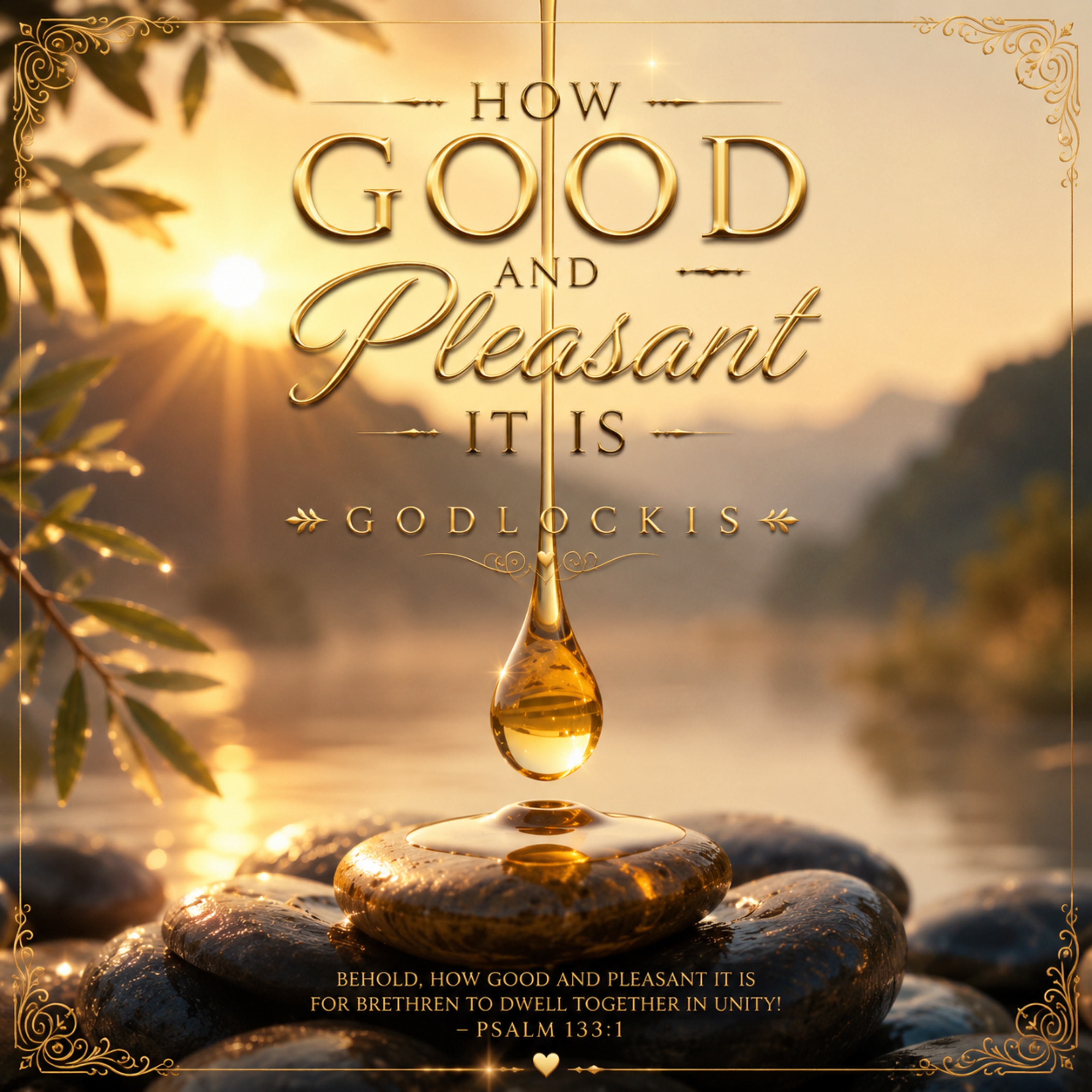 How good and pleasant it is by Godlockis cover art