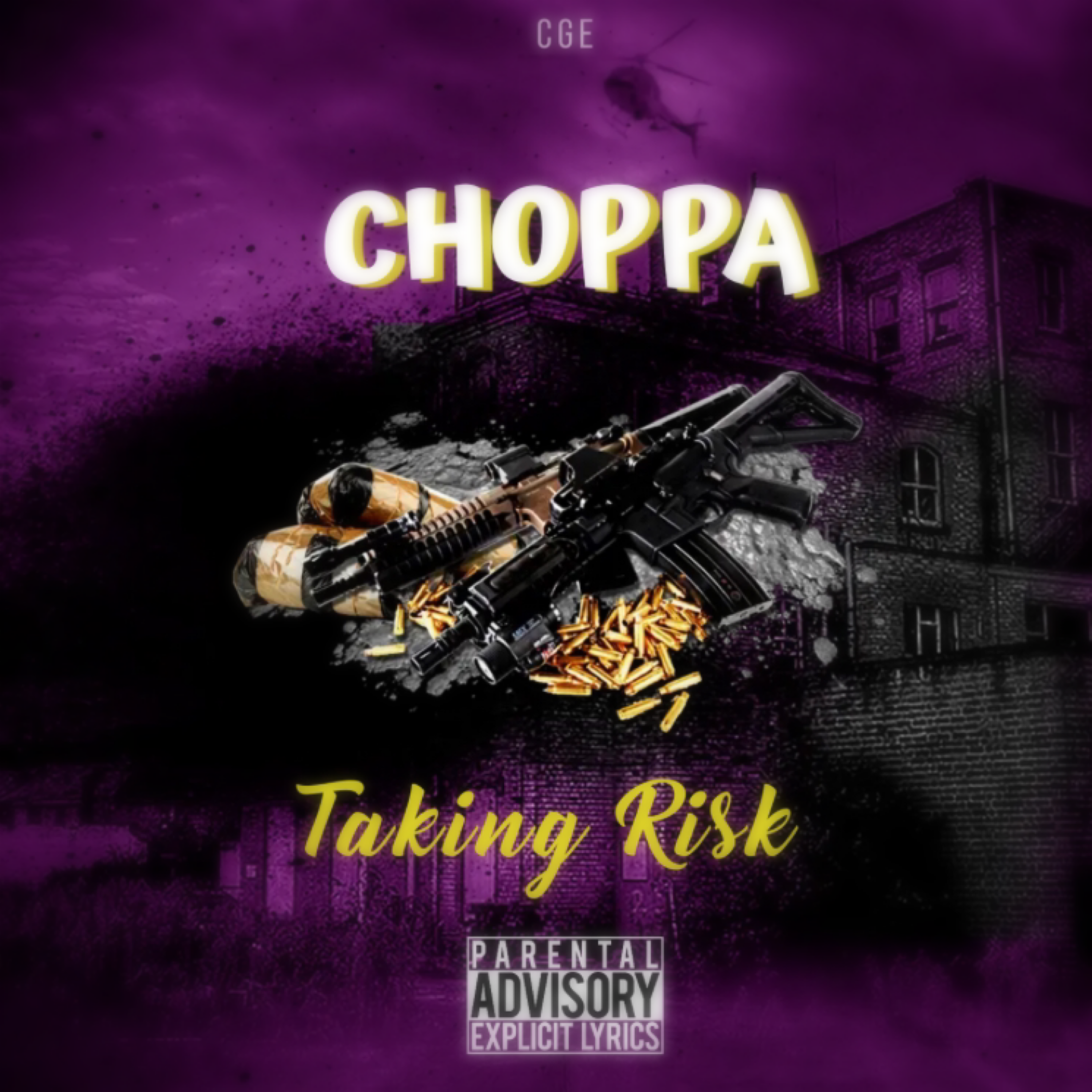 Taking risk artwork