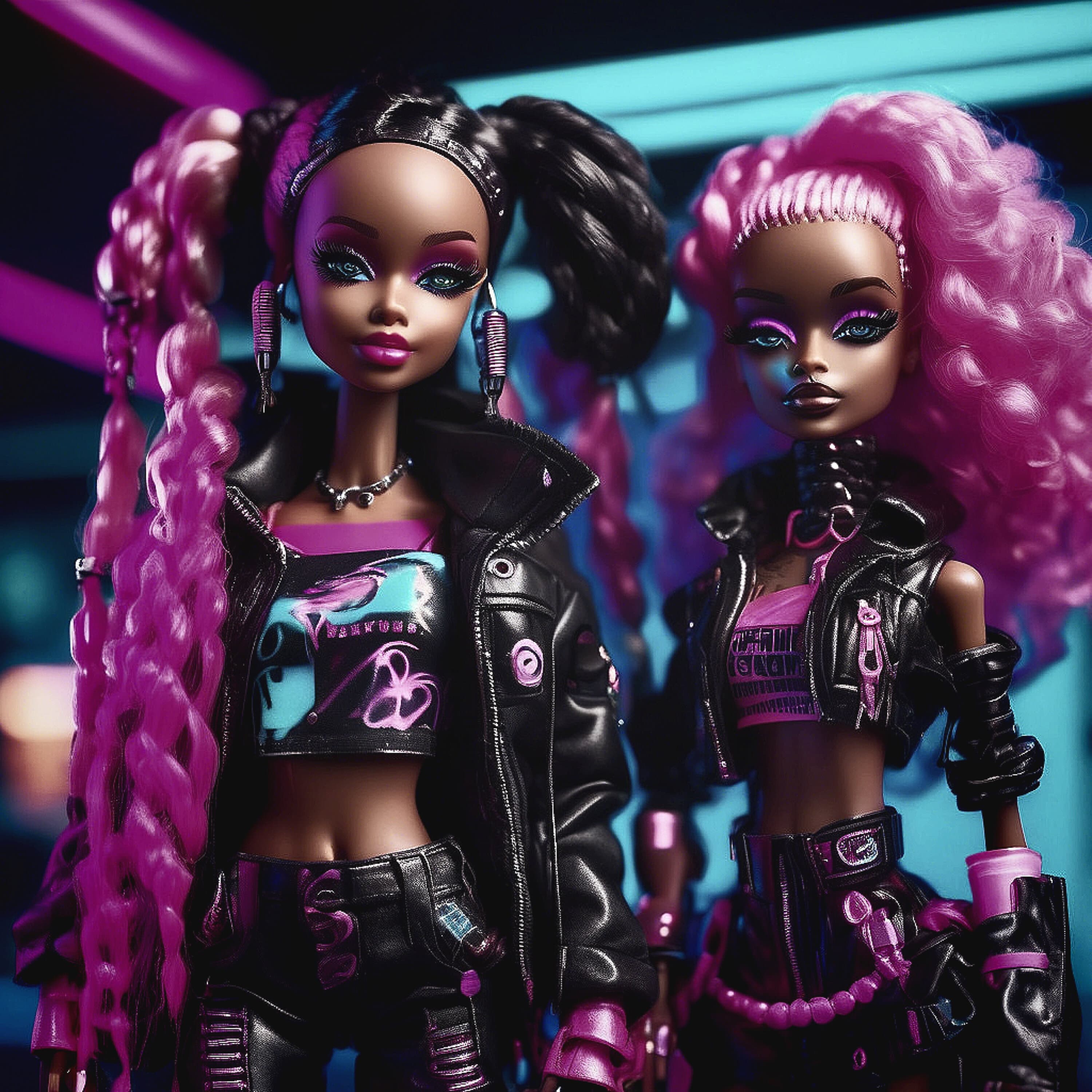 BARBIE W THE BRATZ artwork