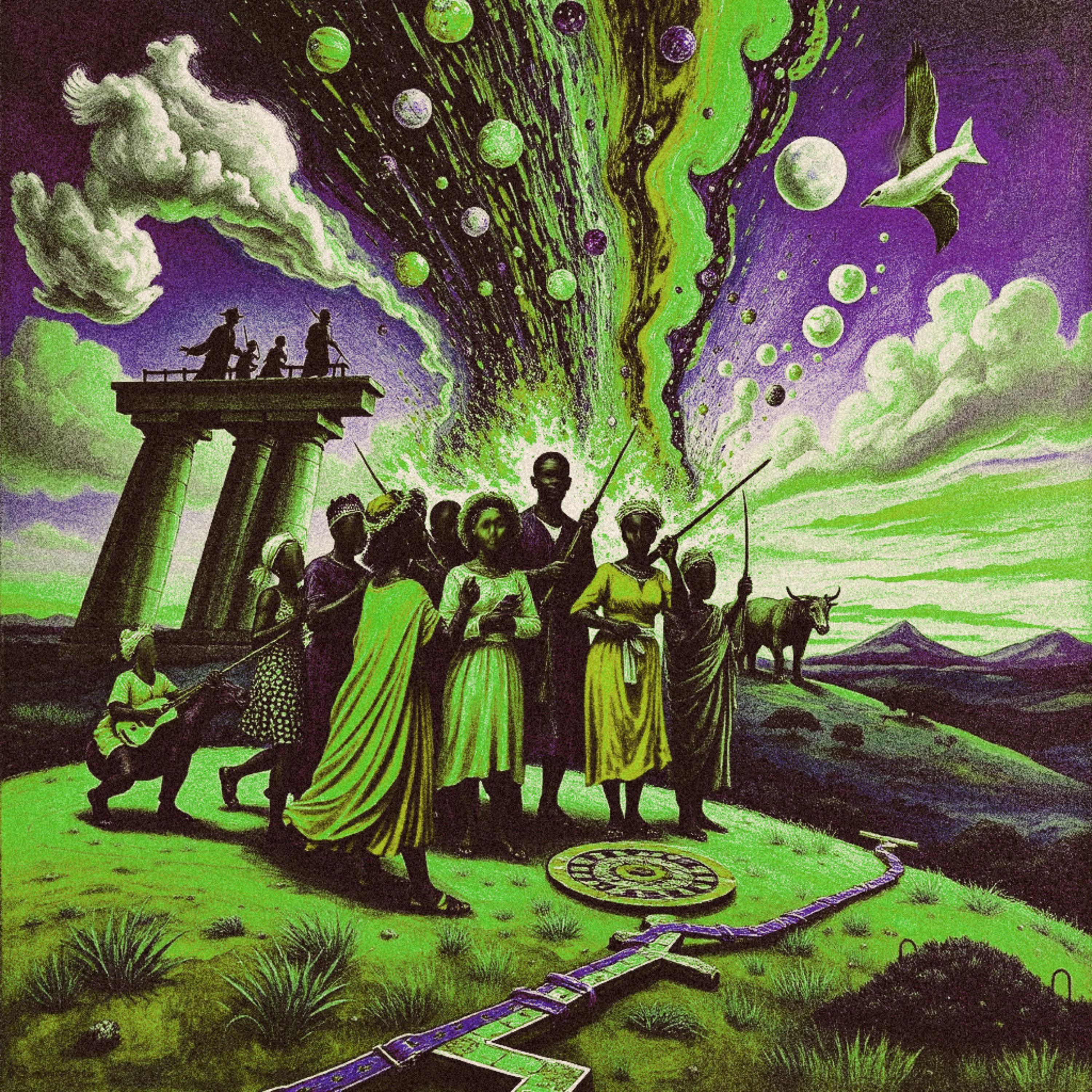 Distorted Faces artwork
