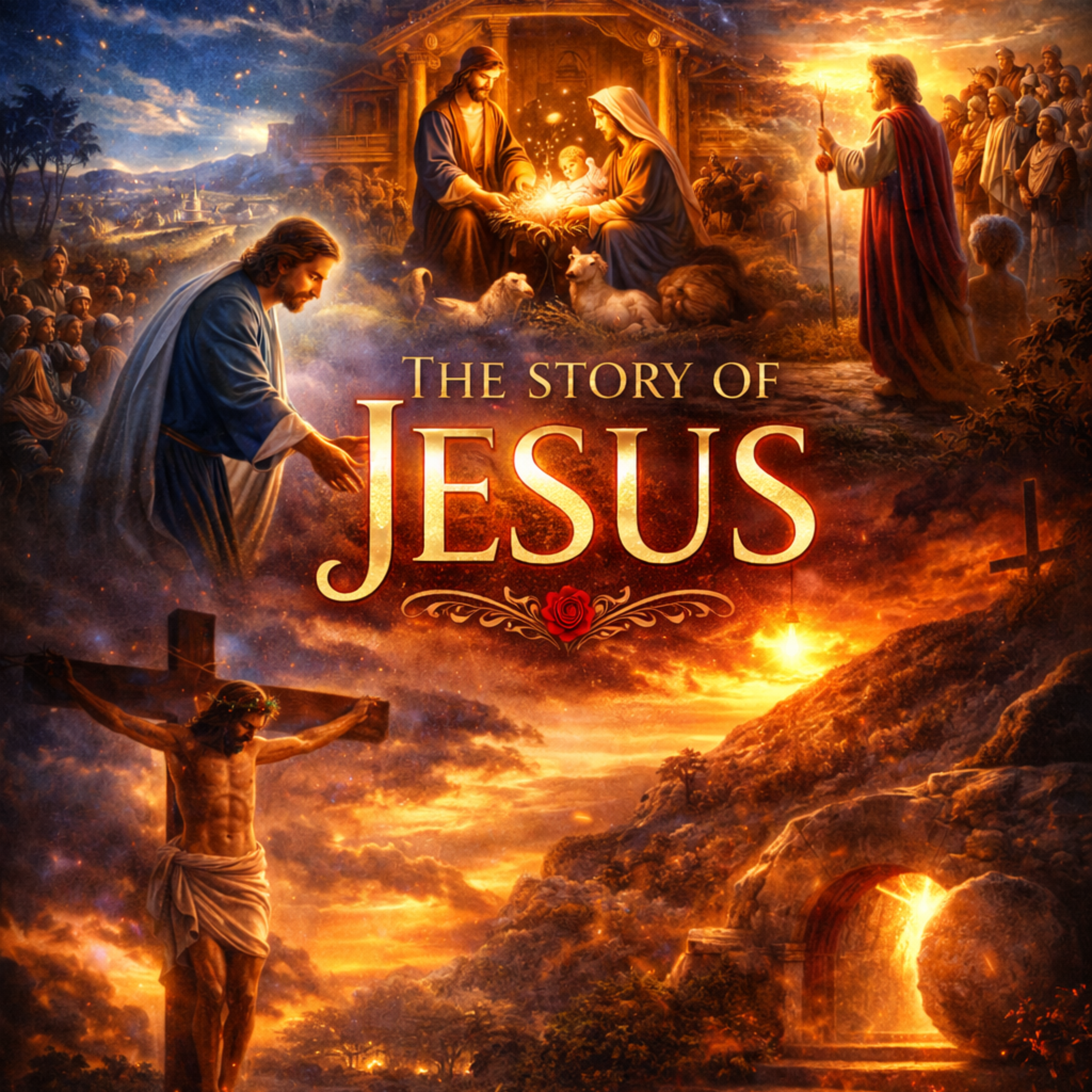 THE STORY OF JESUS artwork