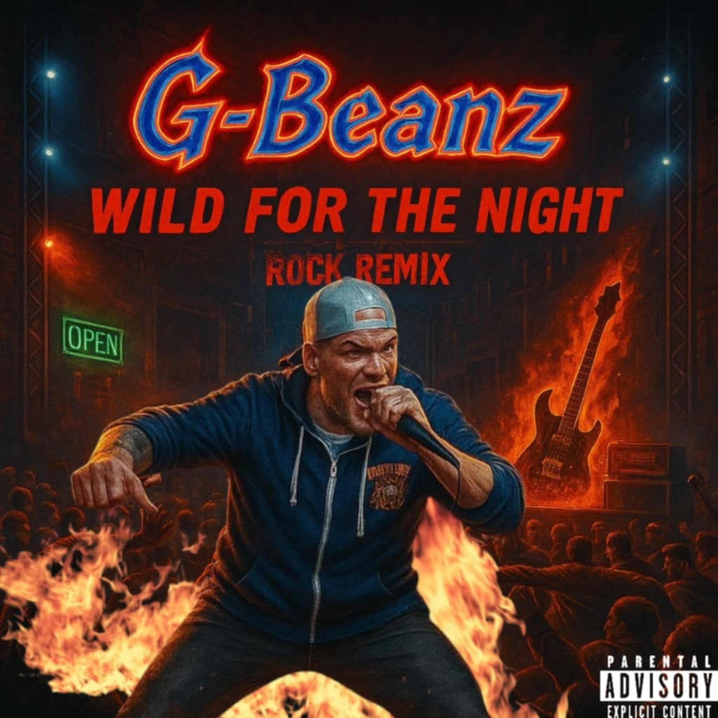Wild For The Night (Rock Remix) artwork
