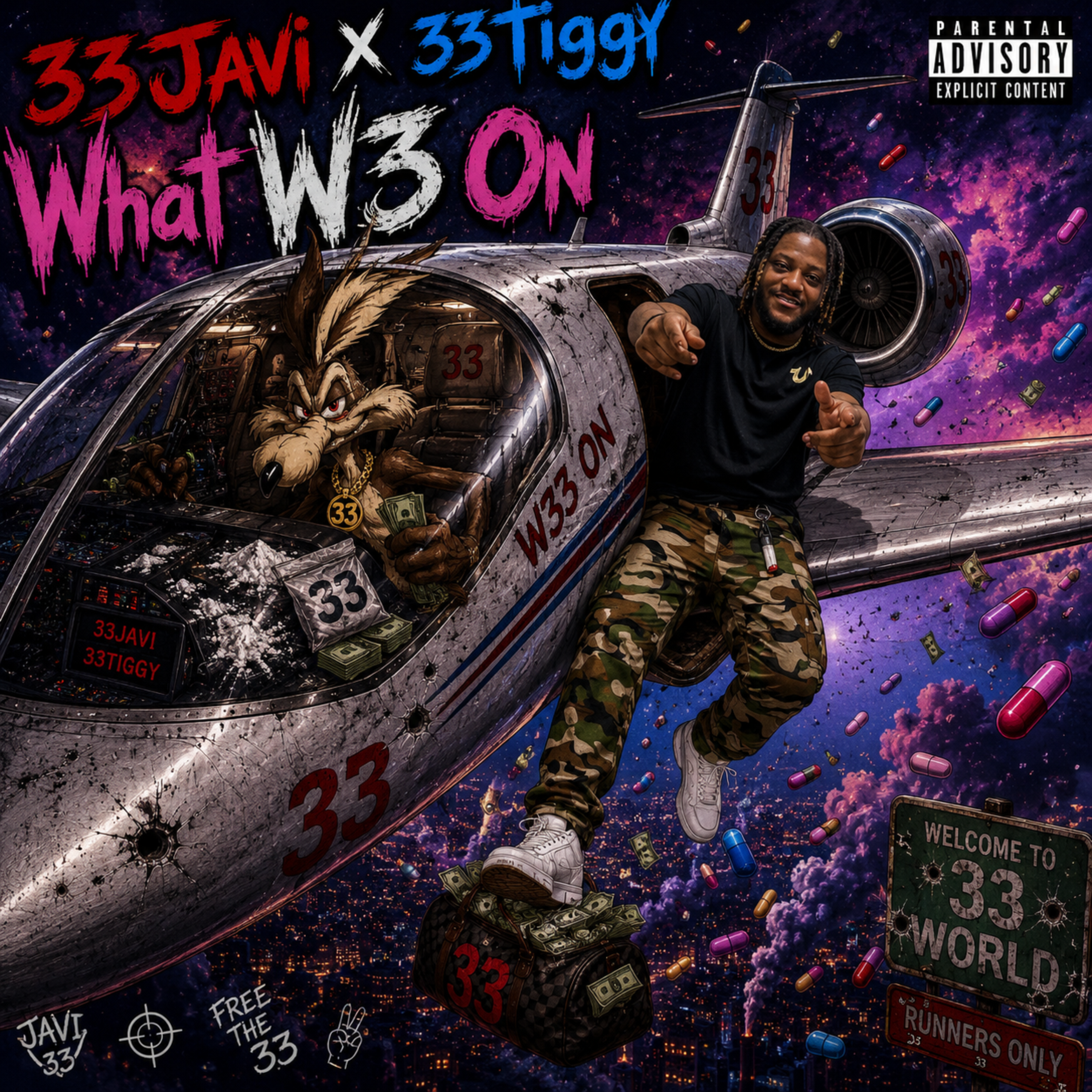 What W3 On by 33Javi cover art
