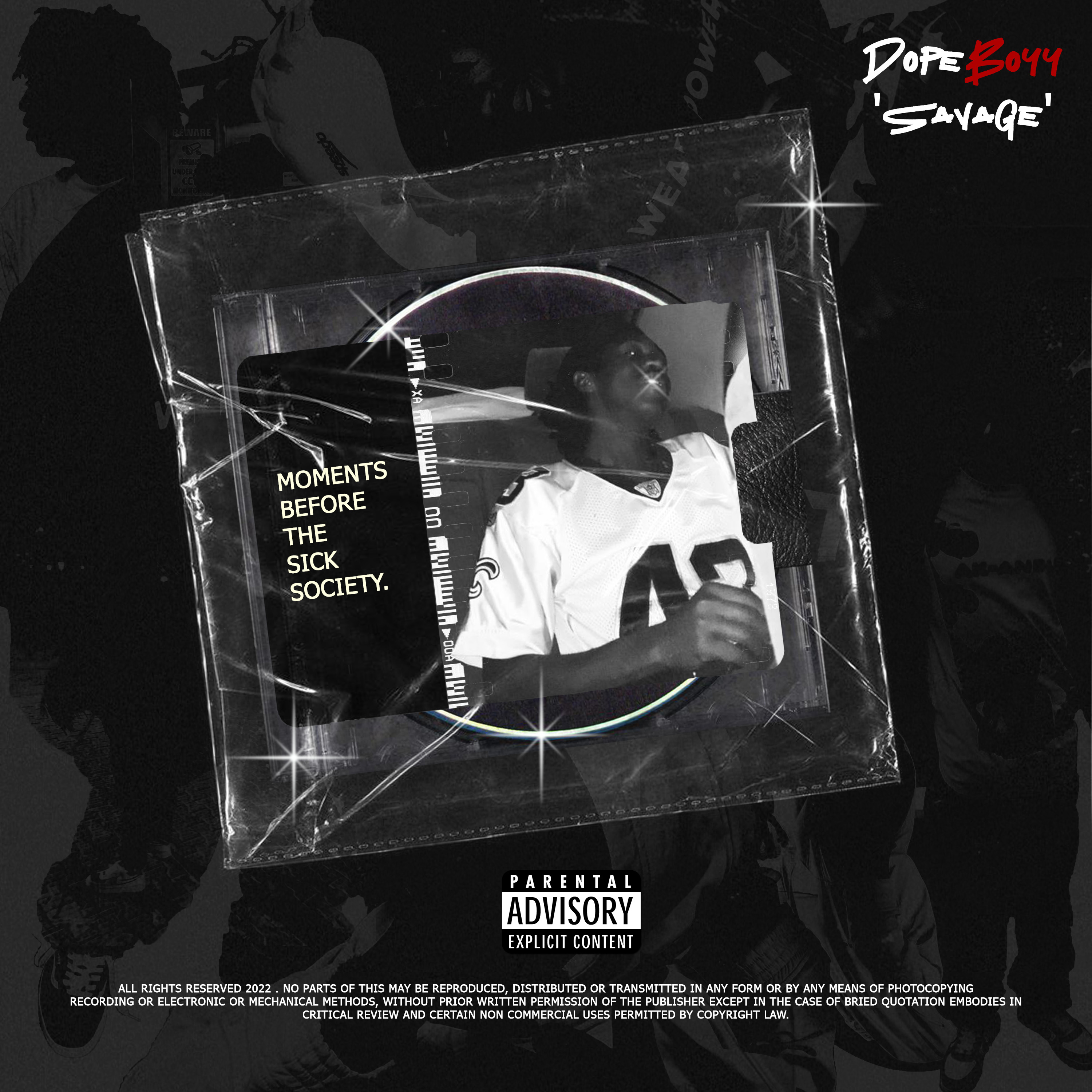 MOMENTS BEFORE THE SICK SOCIETY artwork