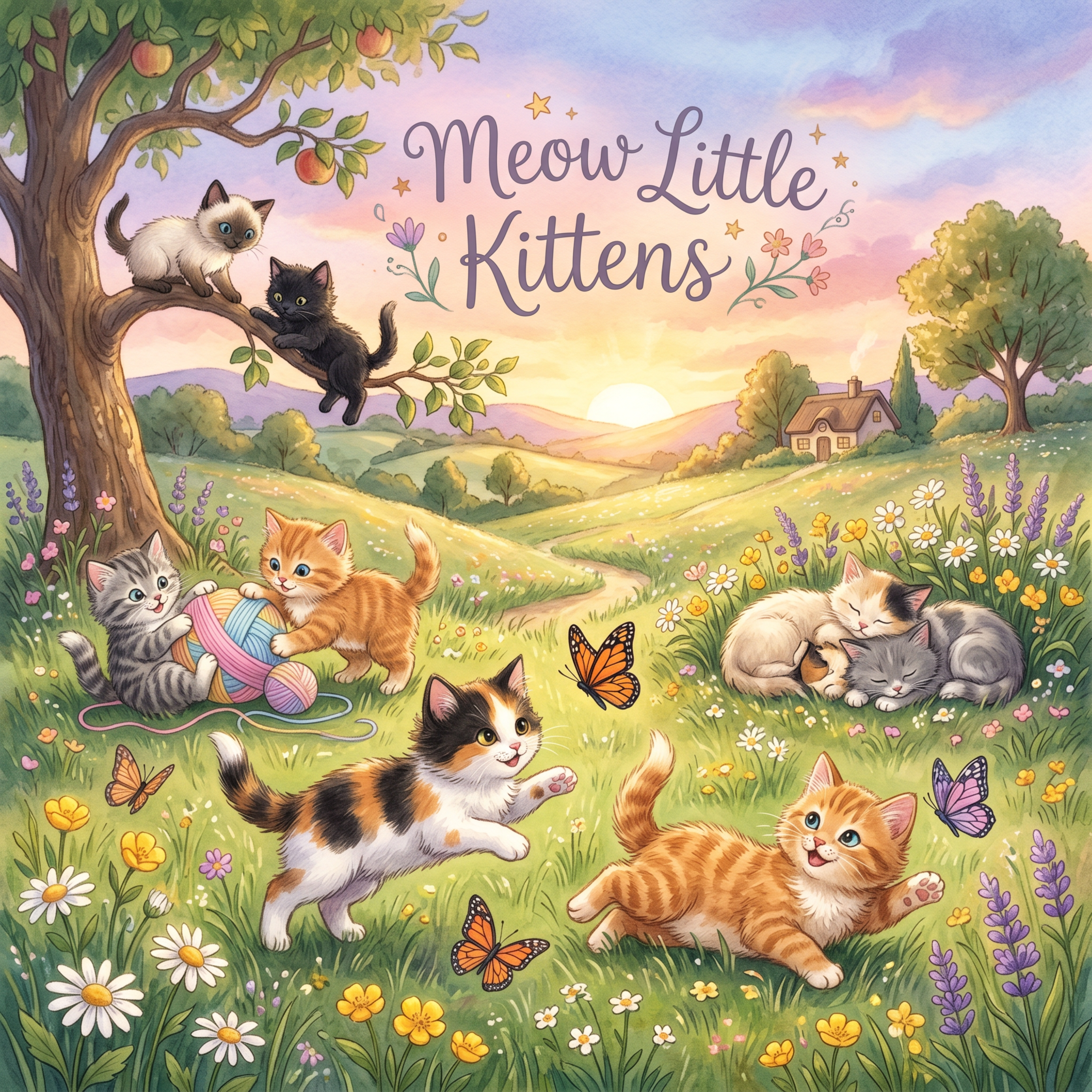 Meow Little Kittens artwork